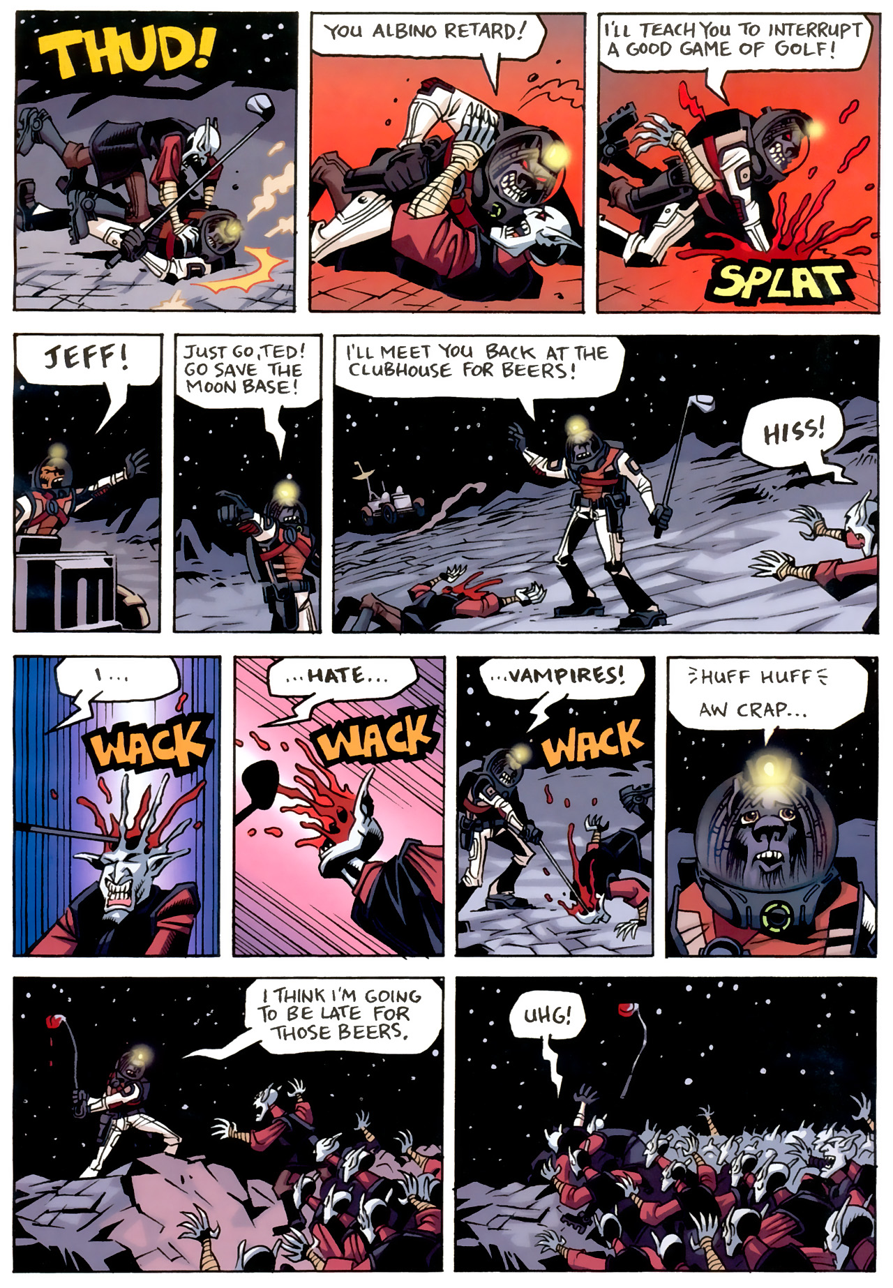 Read online Werewolves on the Moon: Versus Vampires comic -  Issue #3 - 6