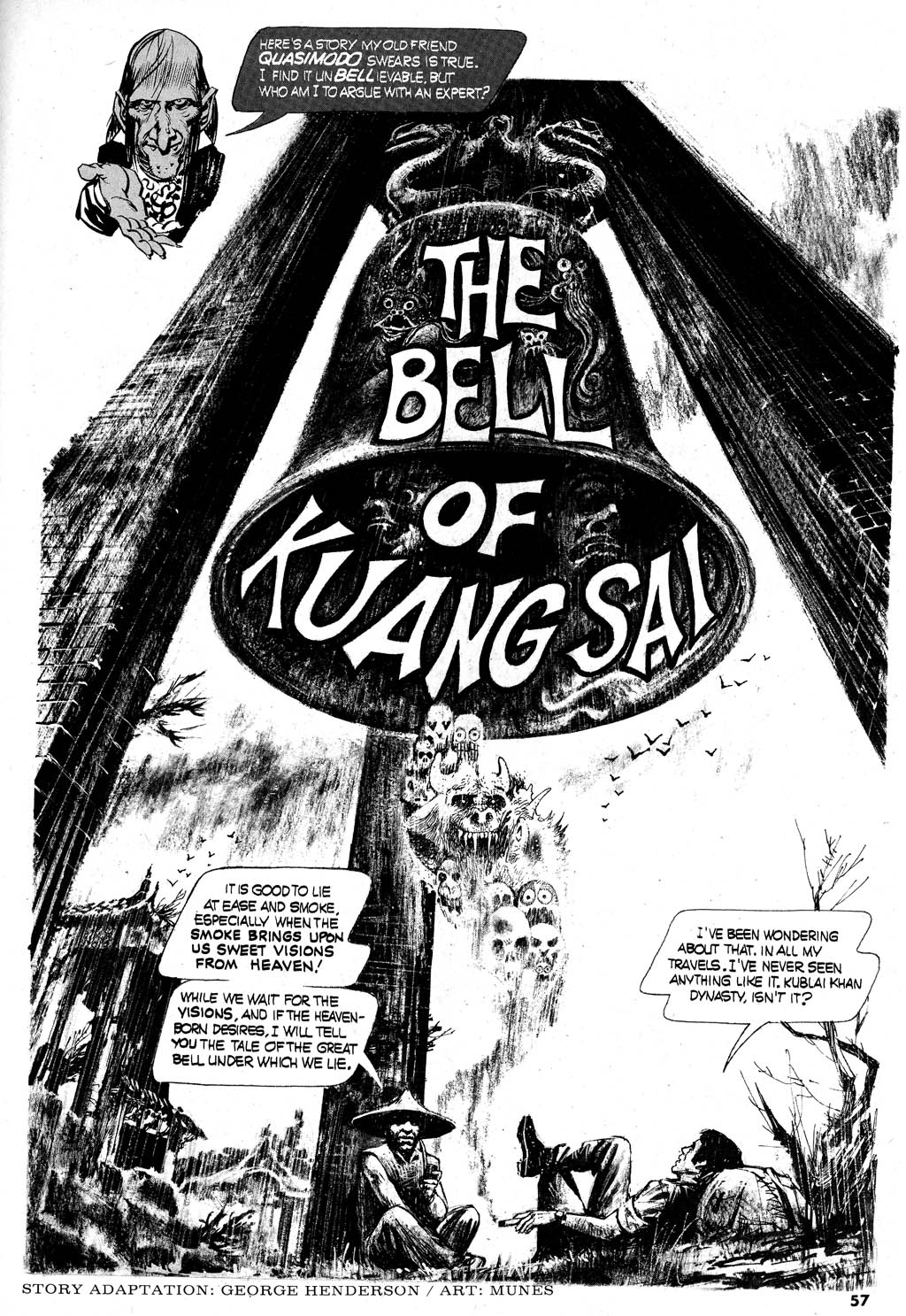 Read online Creepy (1964) comic -  Issue #56 - 57