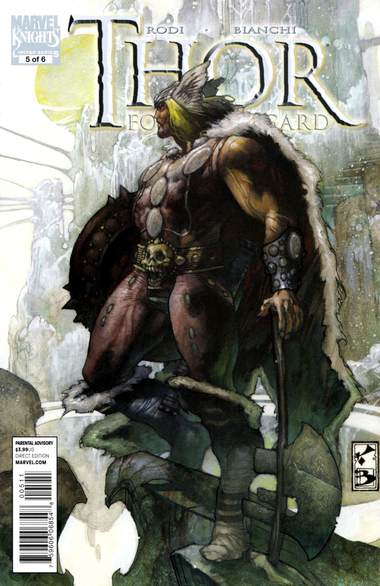 Read online Thor: For Asgard comic -  Issue #5 - 1