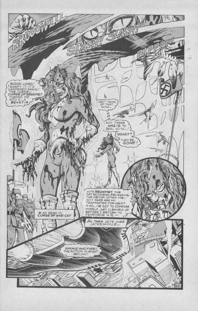 Read online Femforce comic -  Issue #34 - 27