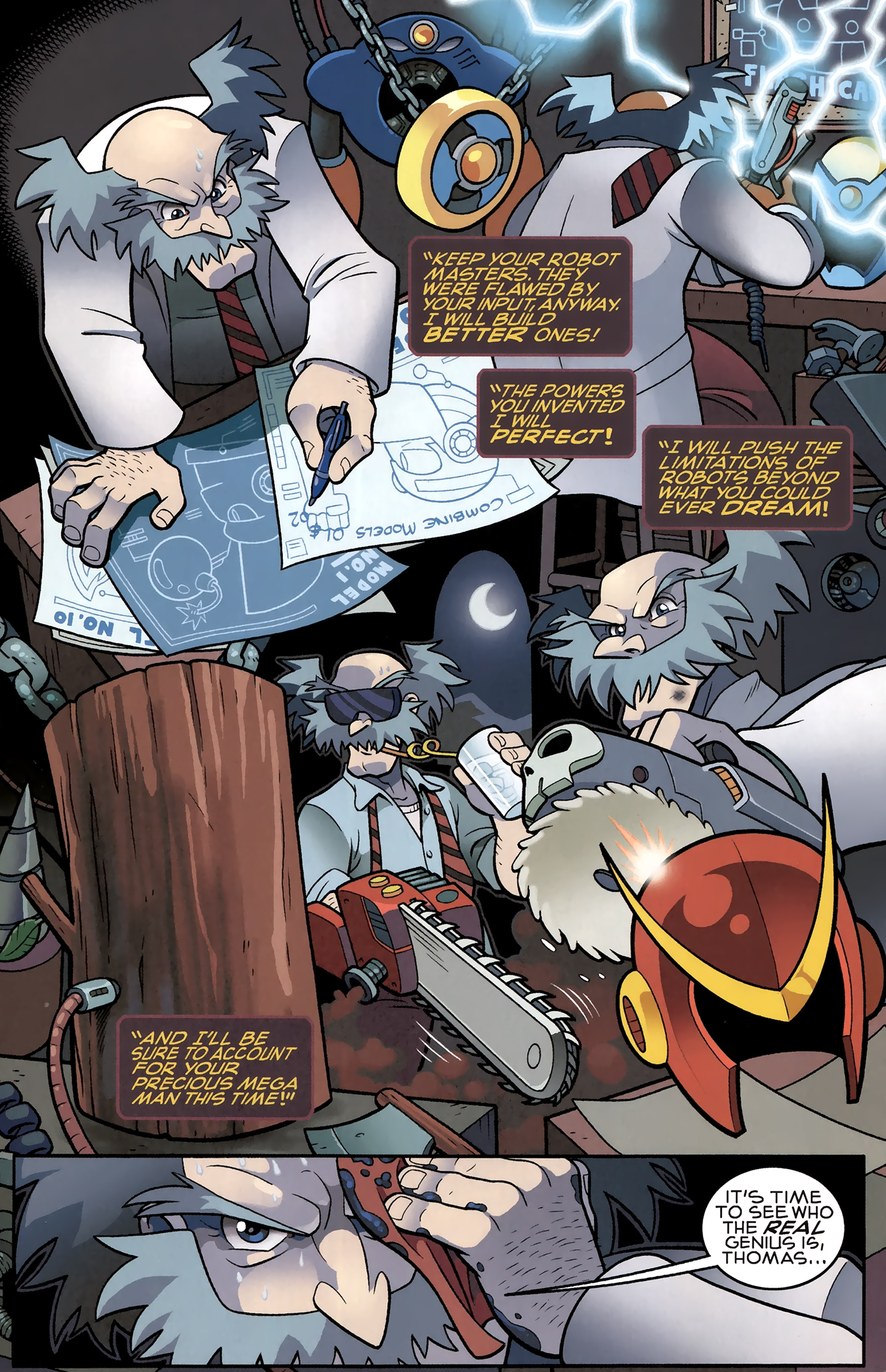 Read online Mega Man comic -  Issue #8 - 22