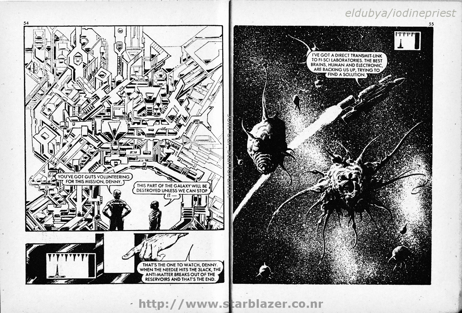 Read online Starblazer comic -  Issue #54 - 29