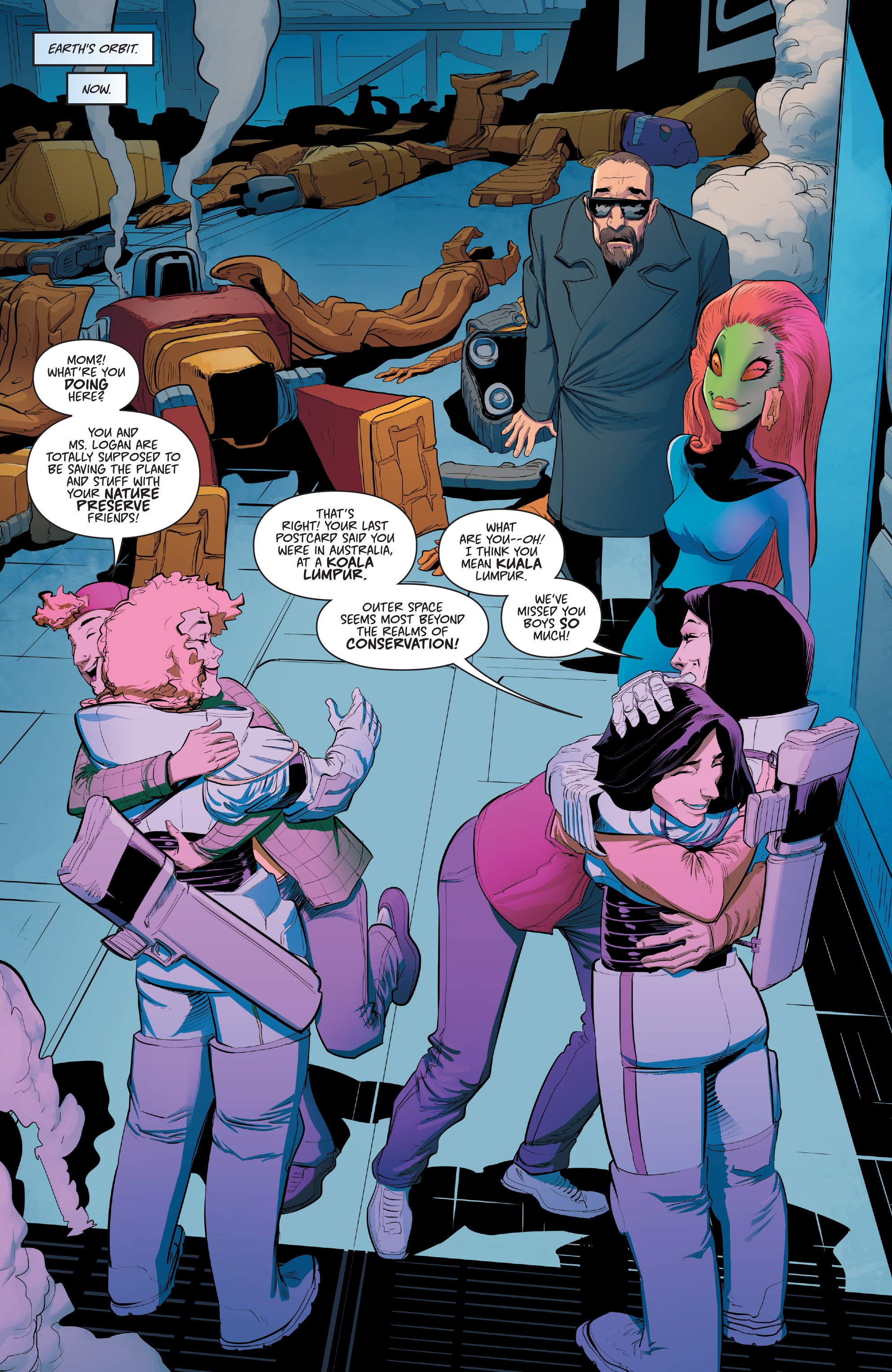 Read online Bill & Ted Save the Universe comic -  Issue # _TPB - 30