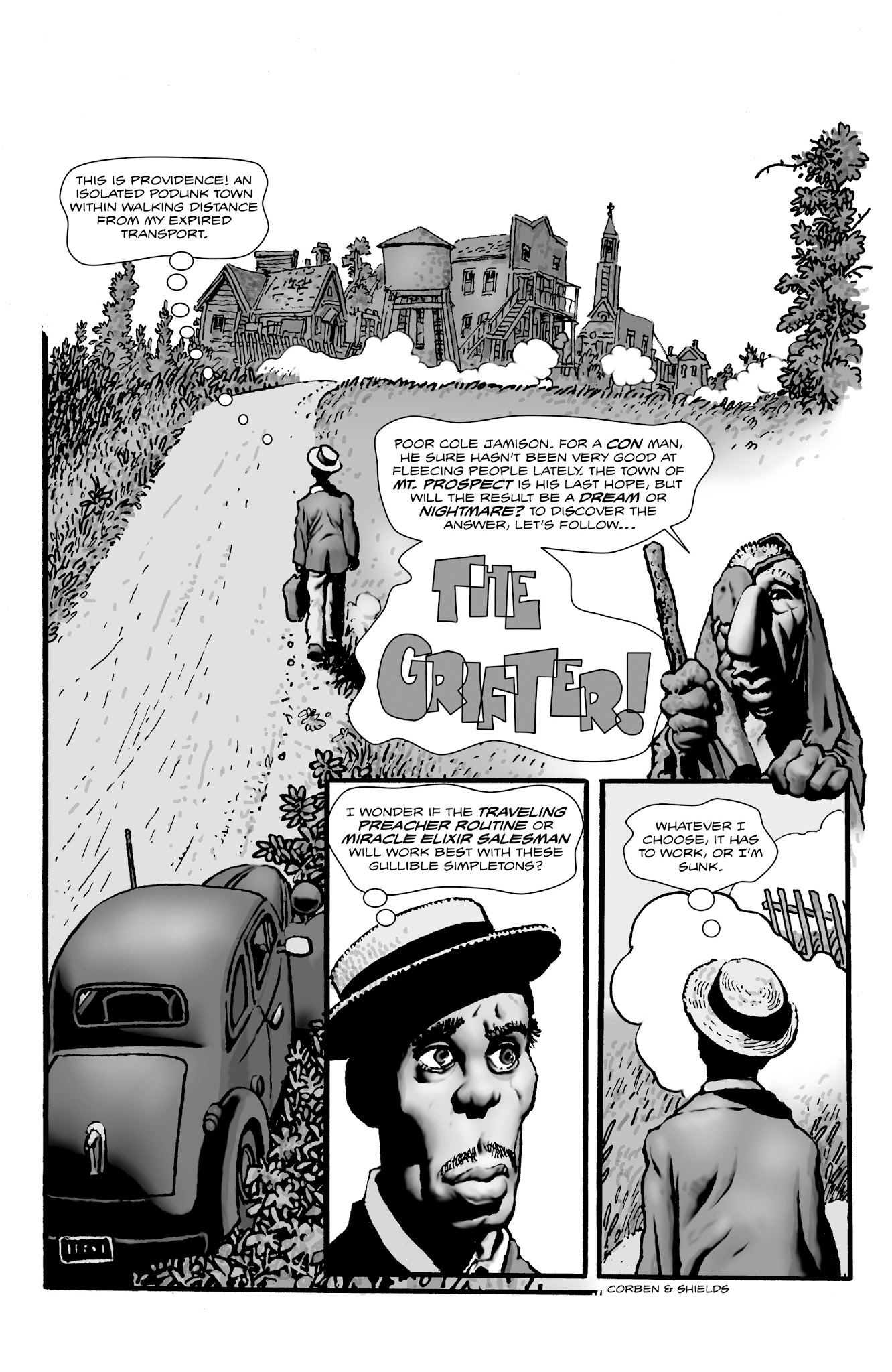Read online Shadows on the Grave comic -  Issue #6 - 3