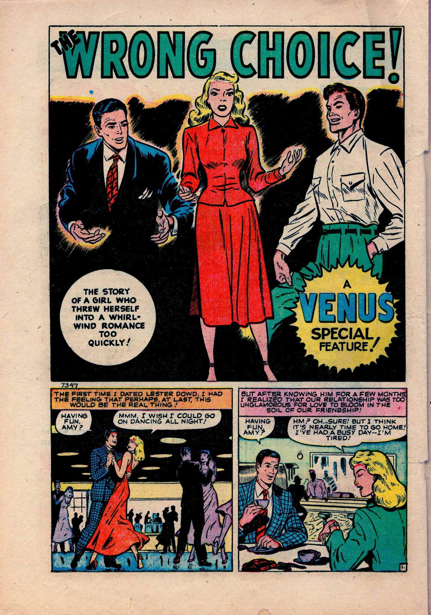 Read online Venus (1948) comic -  Issue #9 - 30