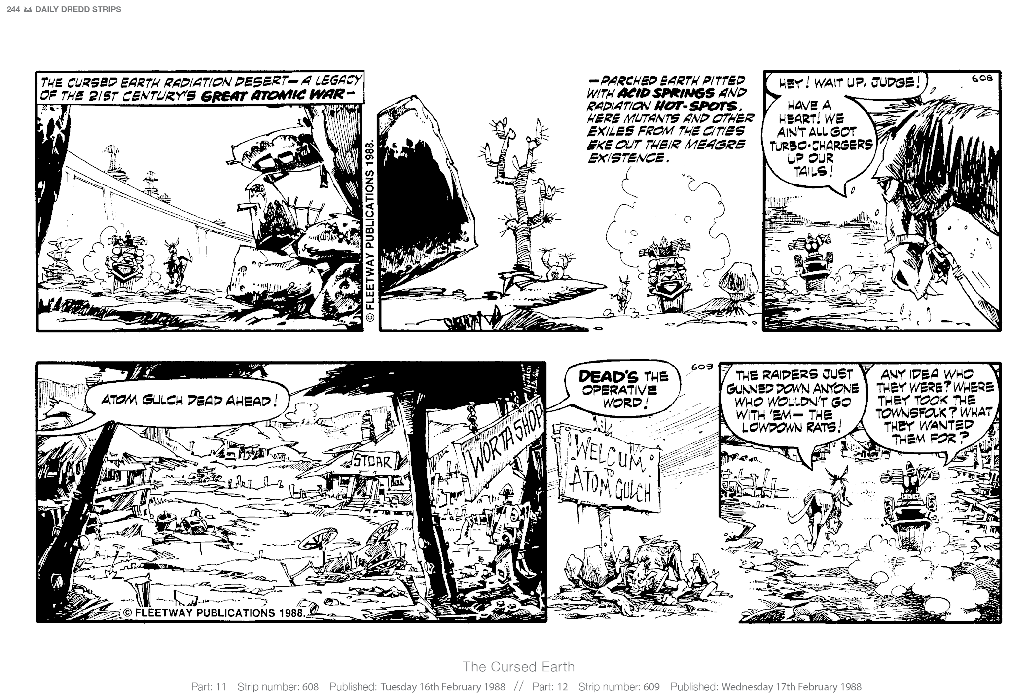 Read online Judge Dredd: The Daily Dredds comic -  Issue # TPB 2 - 247