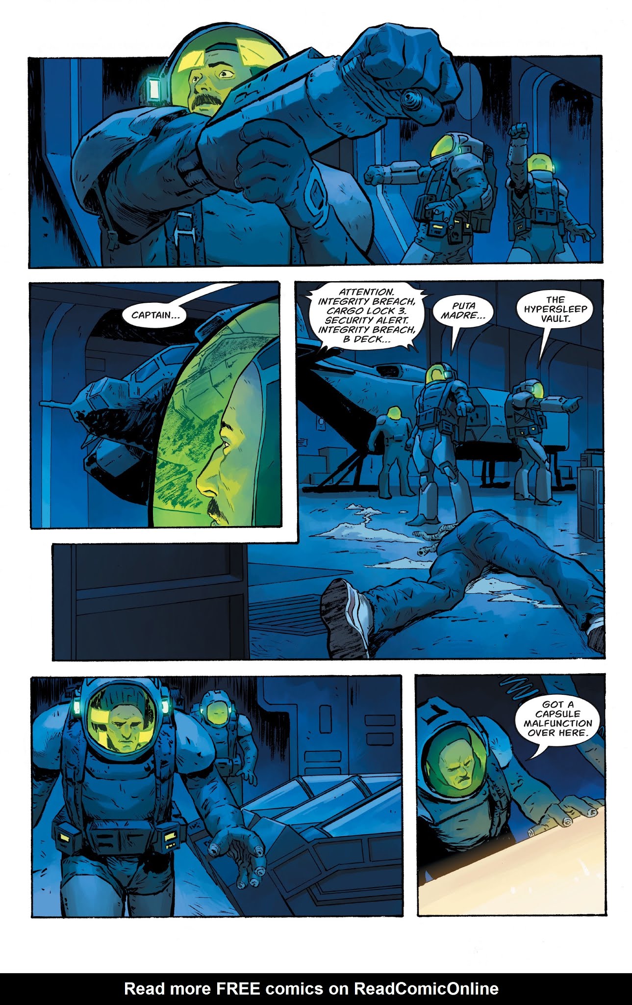 Read online William Gibson's Alien 3 comic -  Issue #1 - 6