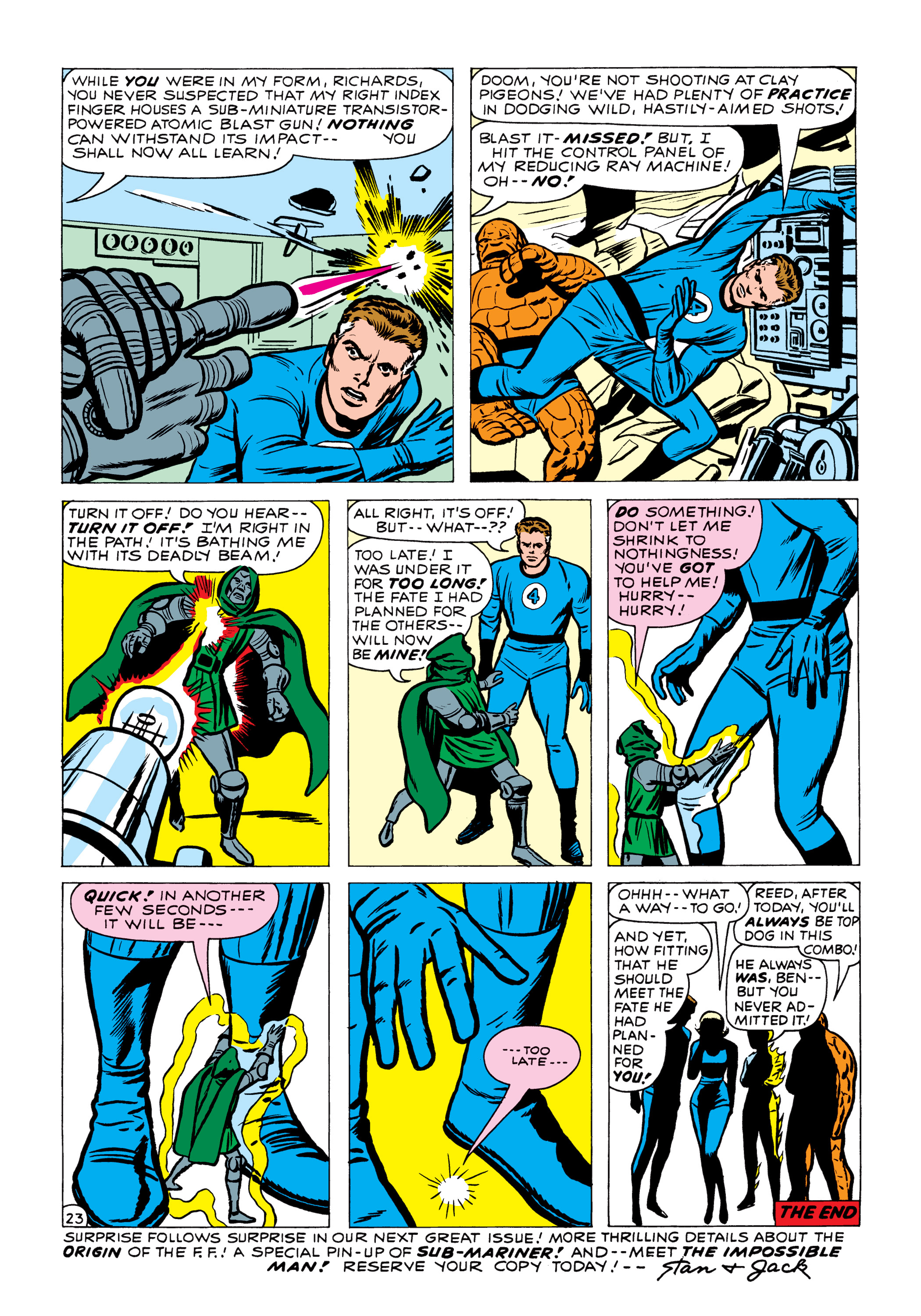 Read online Marvel Masterworks: The Fantastic Four comic -  Issue # TPB 1 (Part 3) - 55