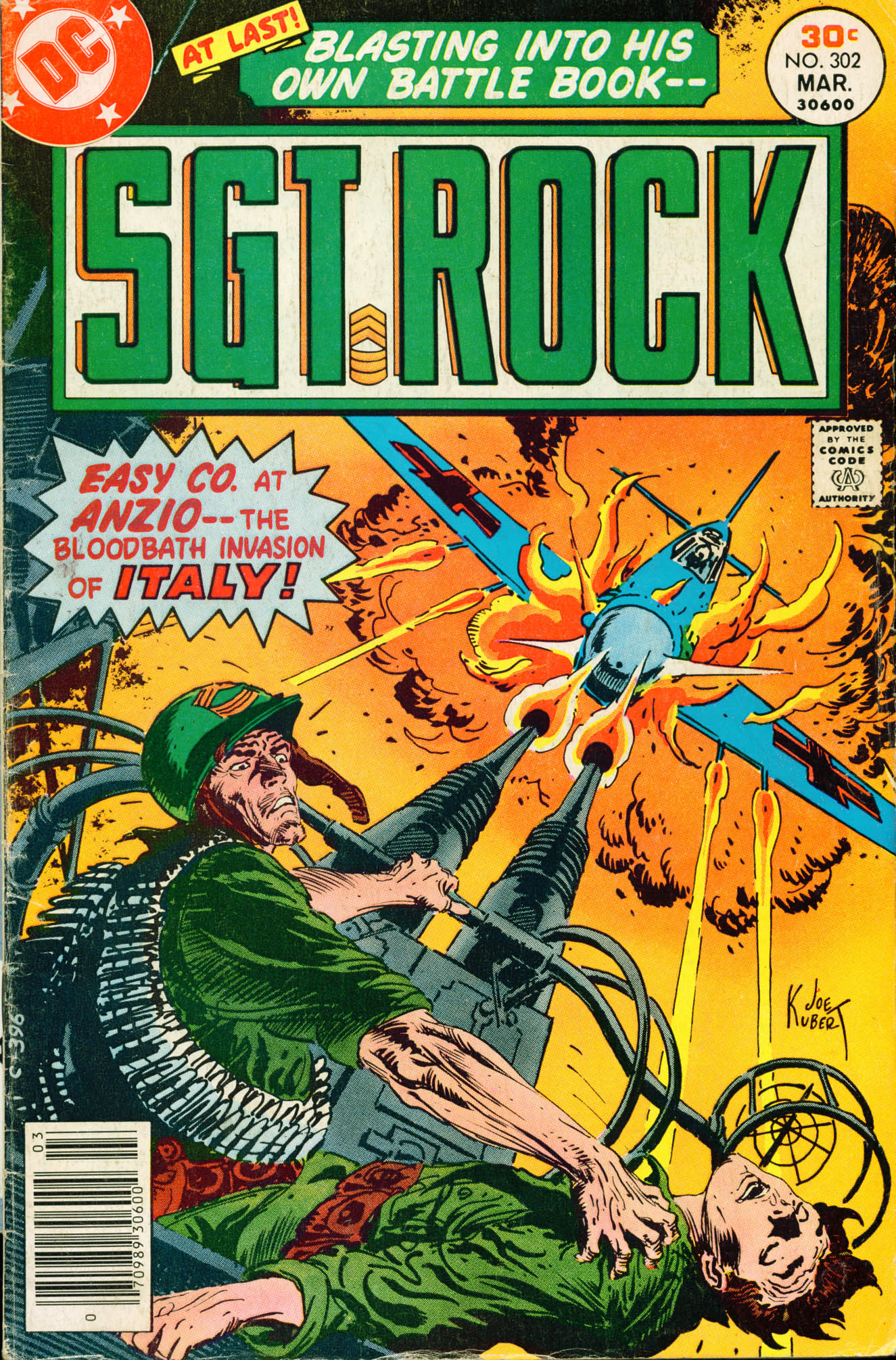 Read online Sgt. Rock comic -  Issue #302 - 1