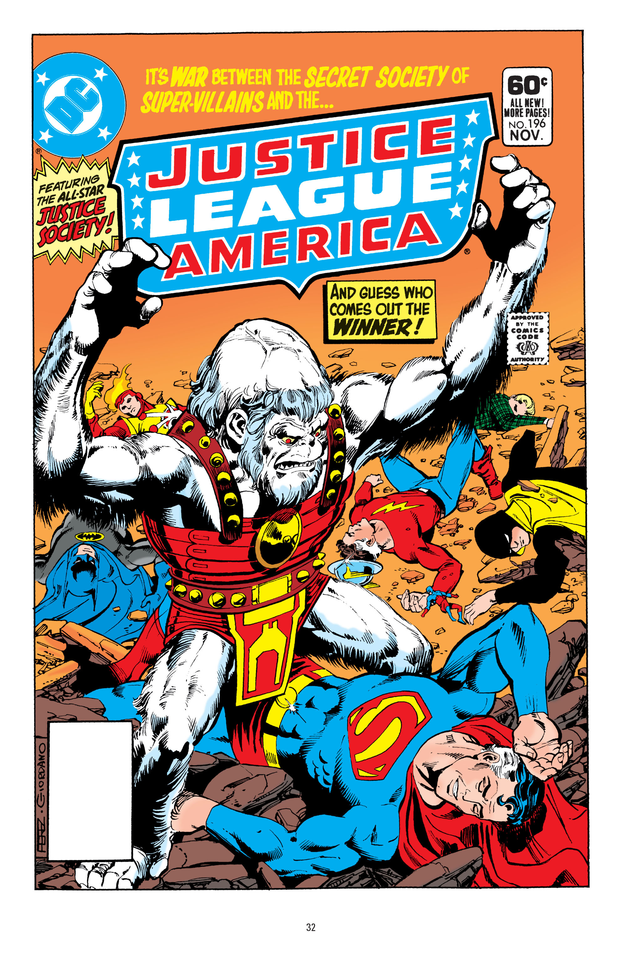 Read online Justice League of America (1960) comic -  Issue #196 - 1