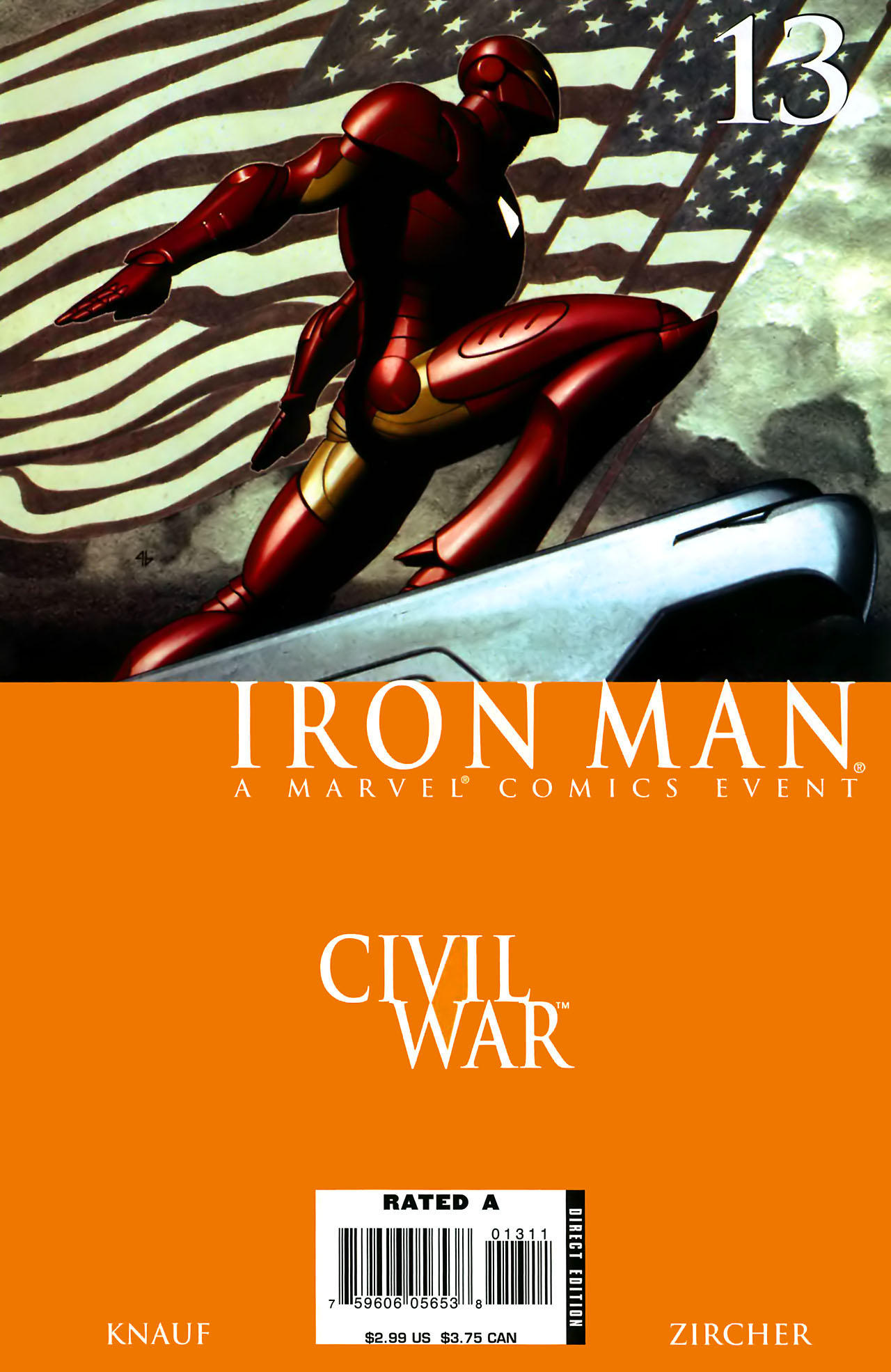 Read online The Invincible Iron Man (2007) comic -  Issue #13 - 1