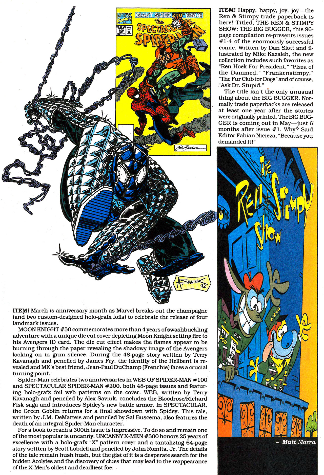 Read online Marvel Age comic -  Issue #124 - 5