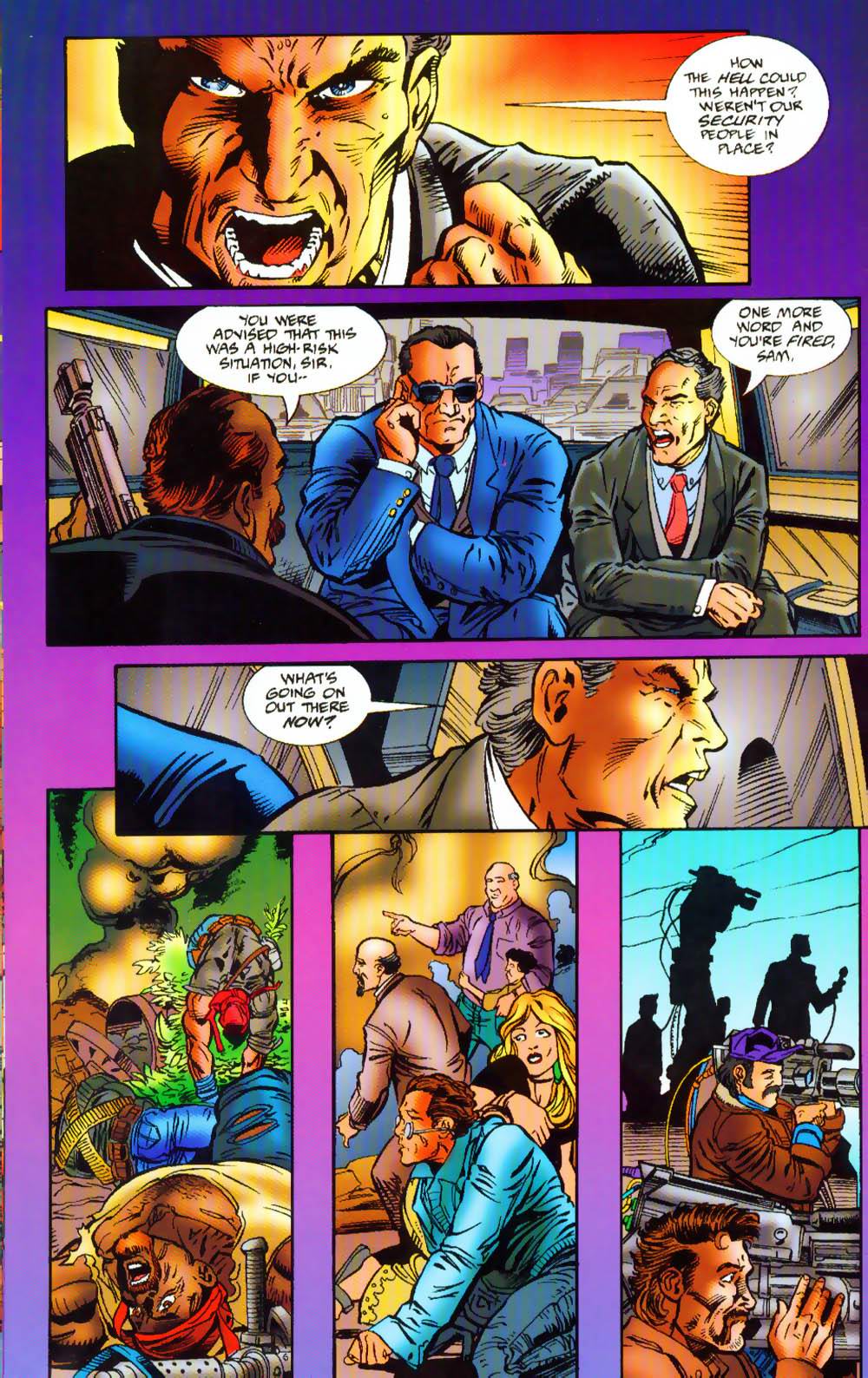 Read online Leonard Nimoy's Primortals (1995) comic -  Issue #8 - 9