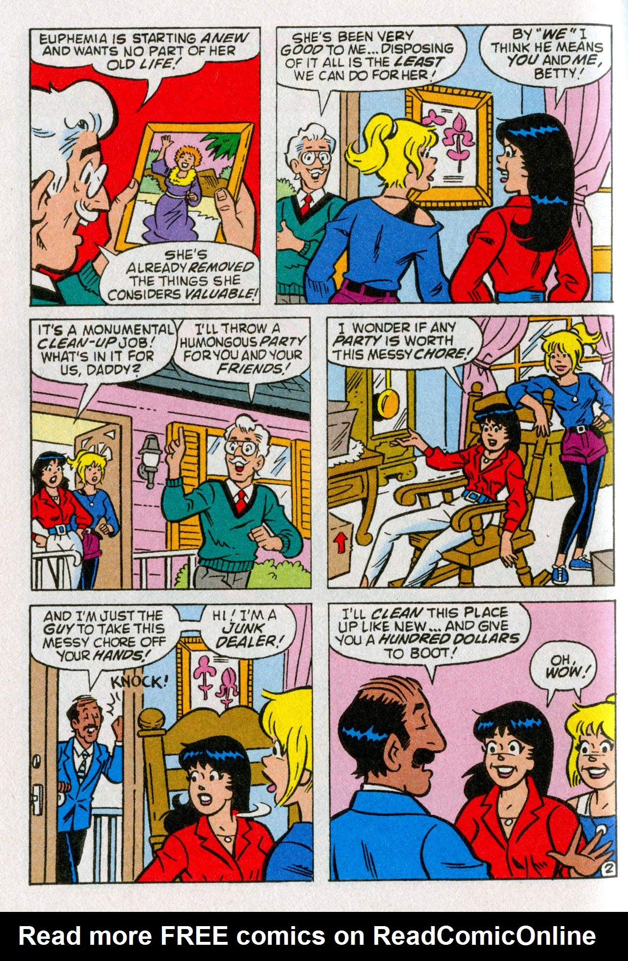 Read online Betty and Veronica Double Digest comic -  Issue #242 - 196