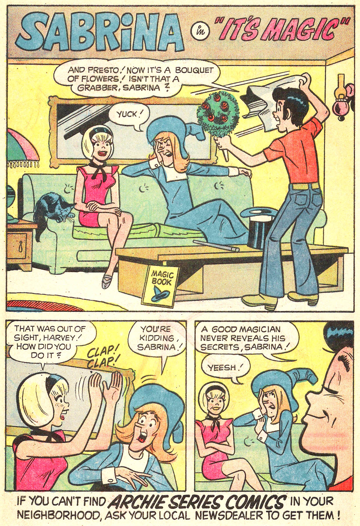 Read online Sabrina The Teenage Witch (1971) comic -  Issue #15 - 20