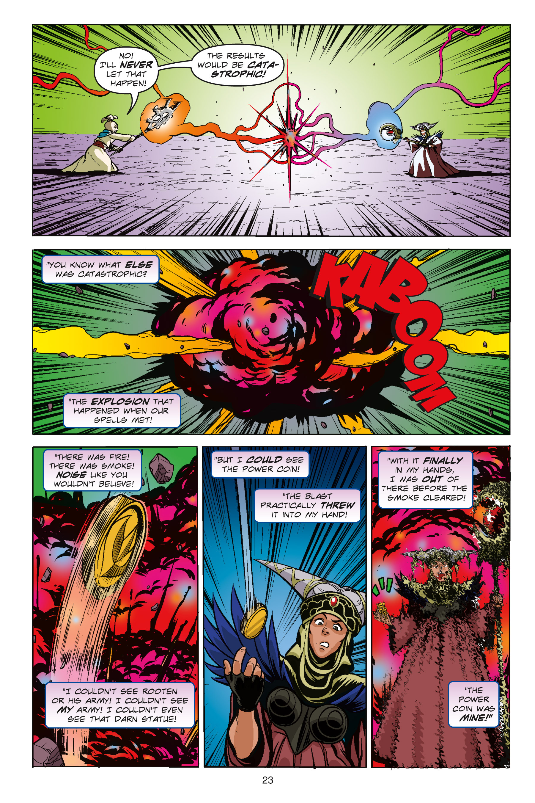Read online Mighty Morphin Power Rangers: Going Green comic -  Issue # Full - 23