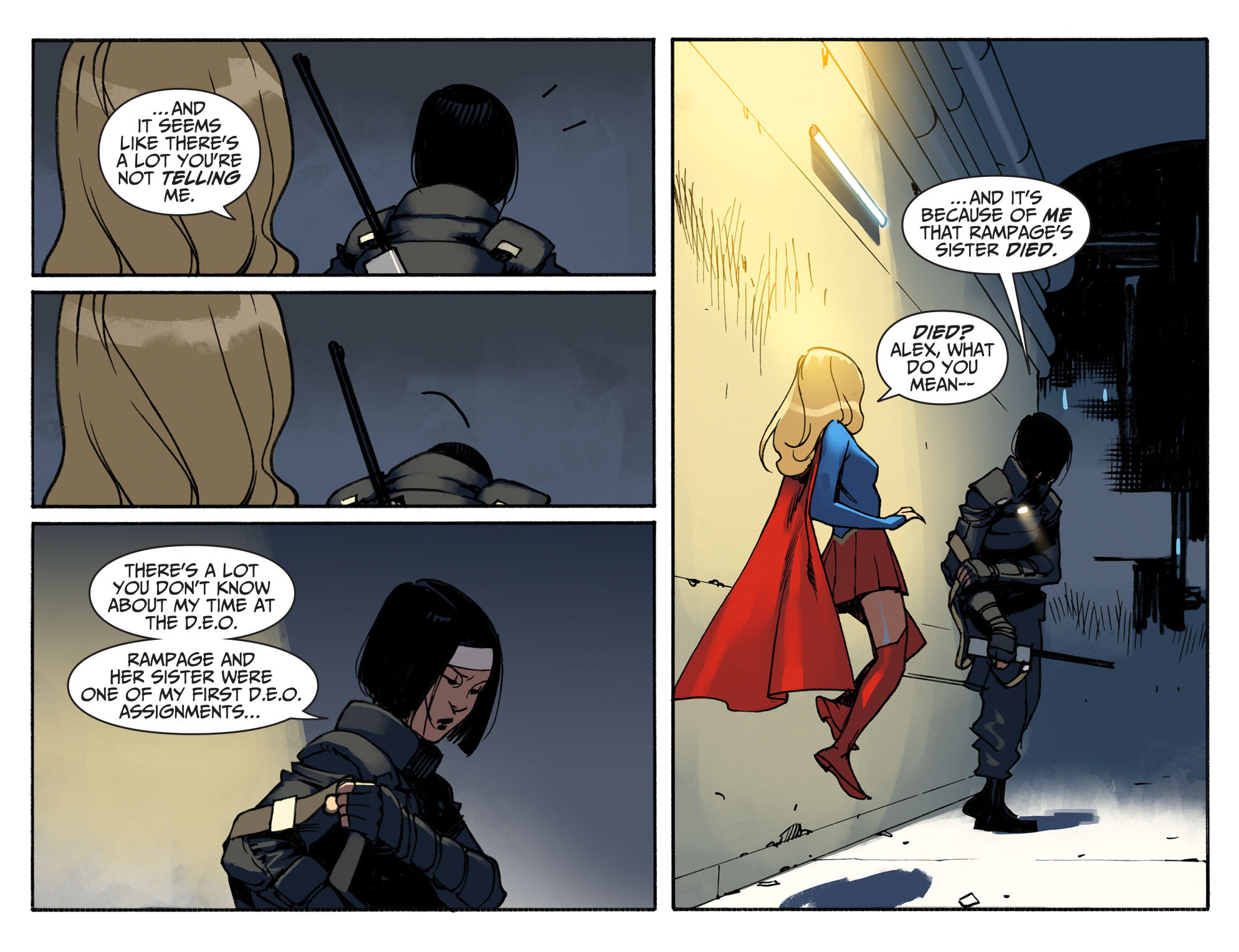 Read online Adventures of Supergirl comic -  Issue #2 - 16