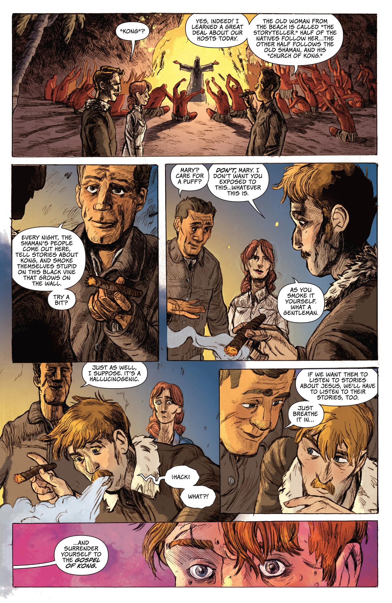 Read online Kong: Gods of Skull Island comic -  Issue # Full - 14