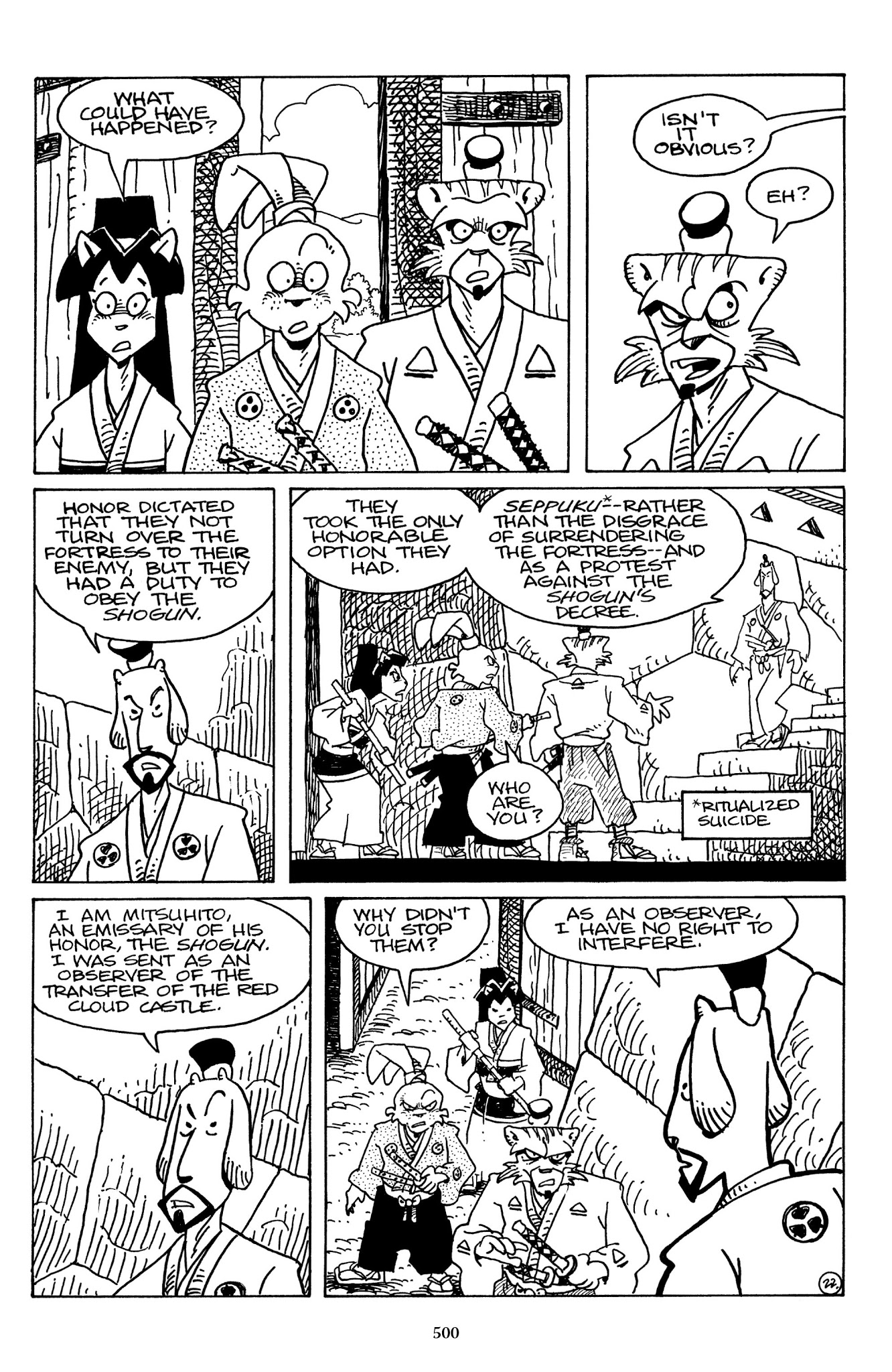 Read online The Usagi Yojimbo Saga comic -  Issue # TPB 6 - 497