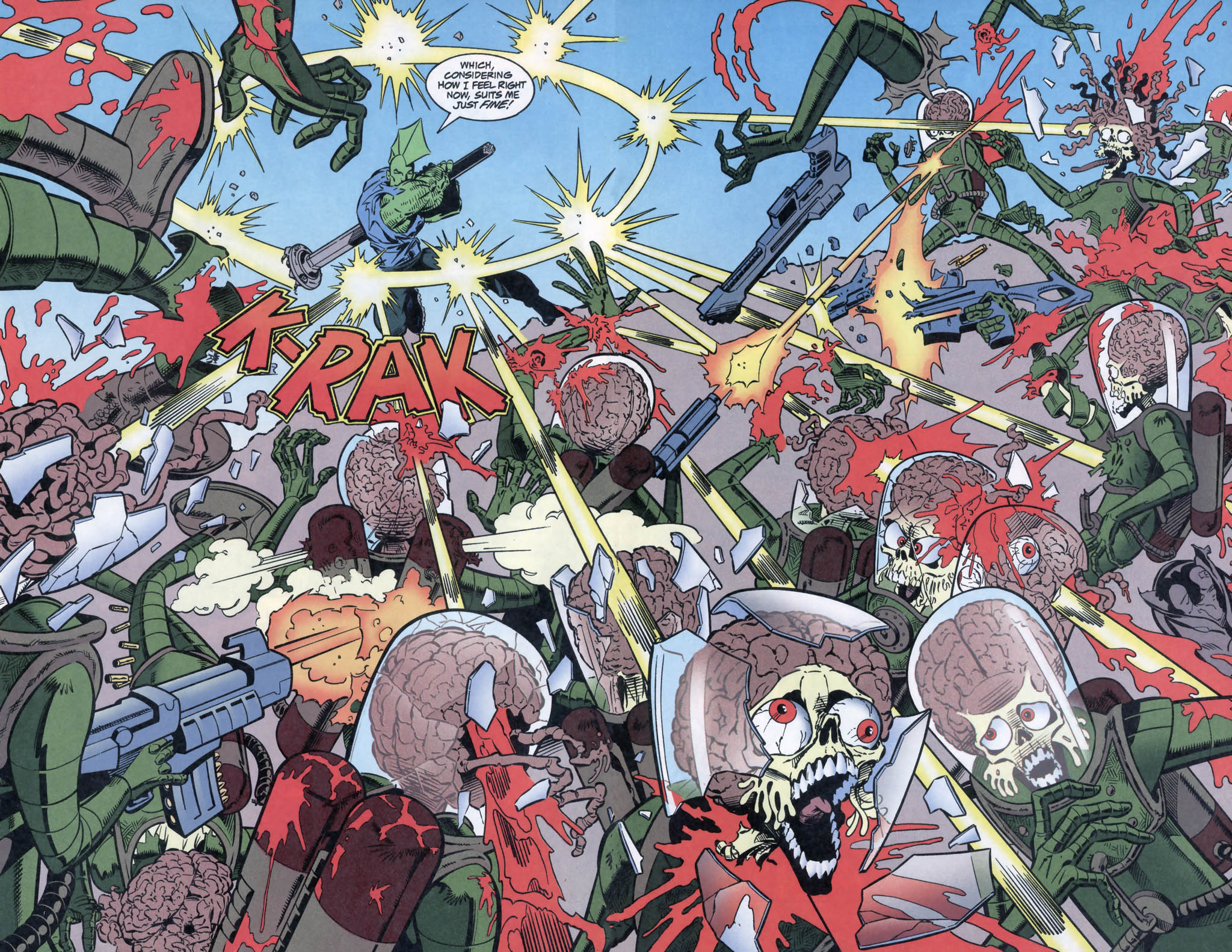 Read online Mars Attacks The Savage Dragon comic -  Issue #1 - 15