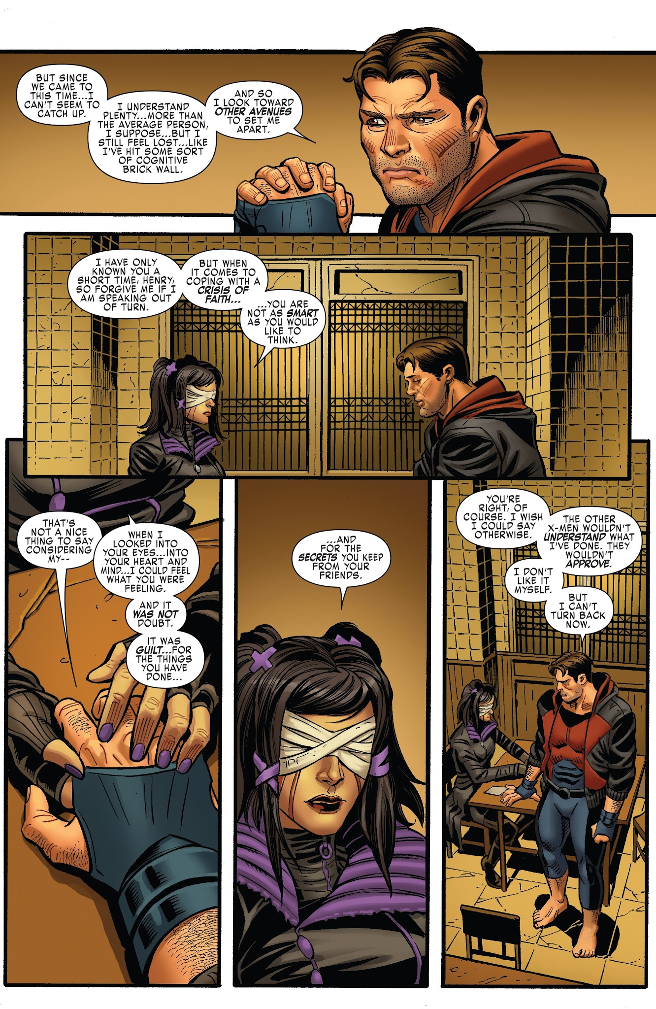 Read online X-Men: Blue comic -  Issue #10 - 4