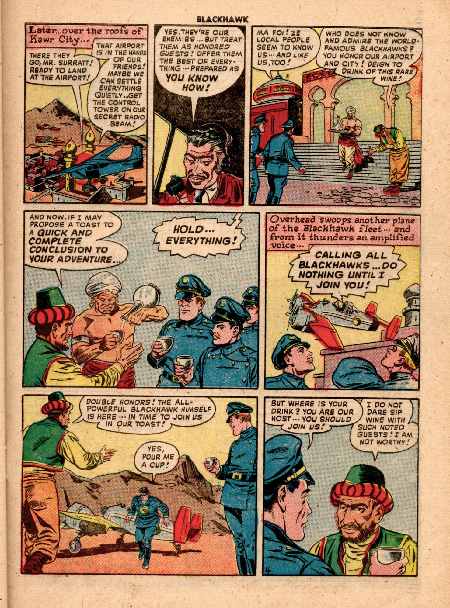 Read online Blackhawk (1957) comic -  Issue #21 - 39