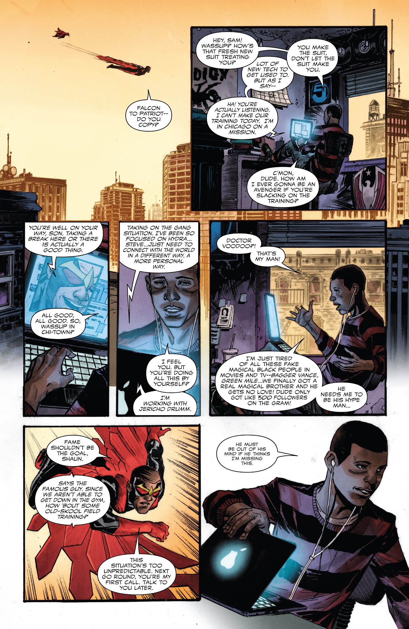 Read online Falcon (2017) comic -  Issue #1 - 6