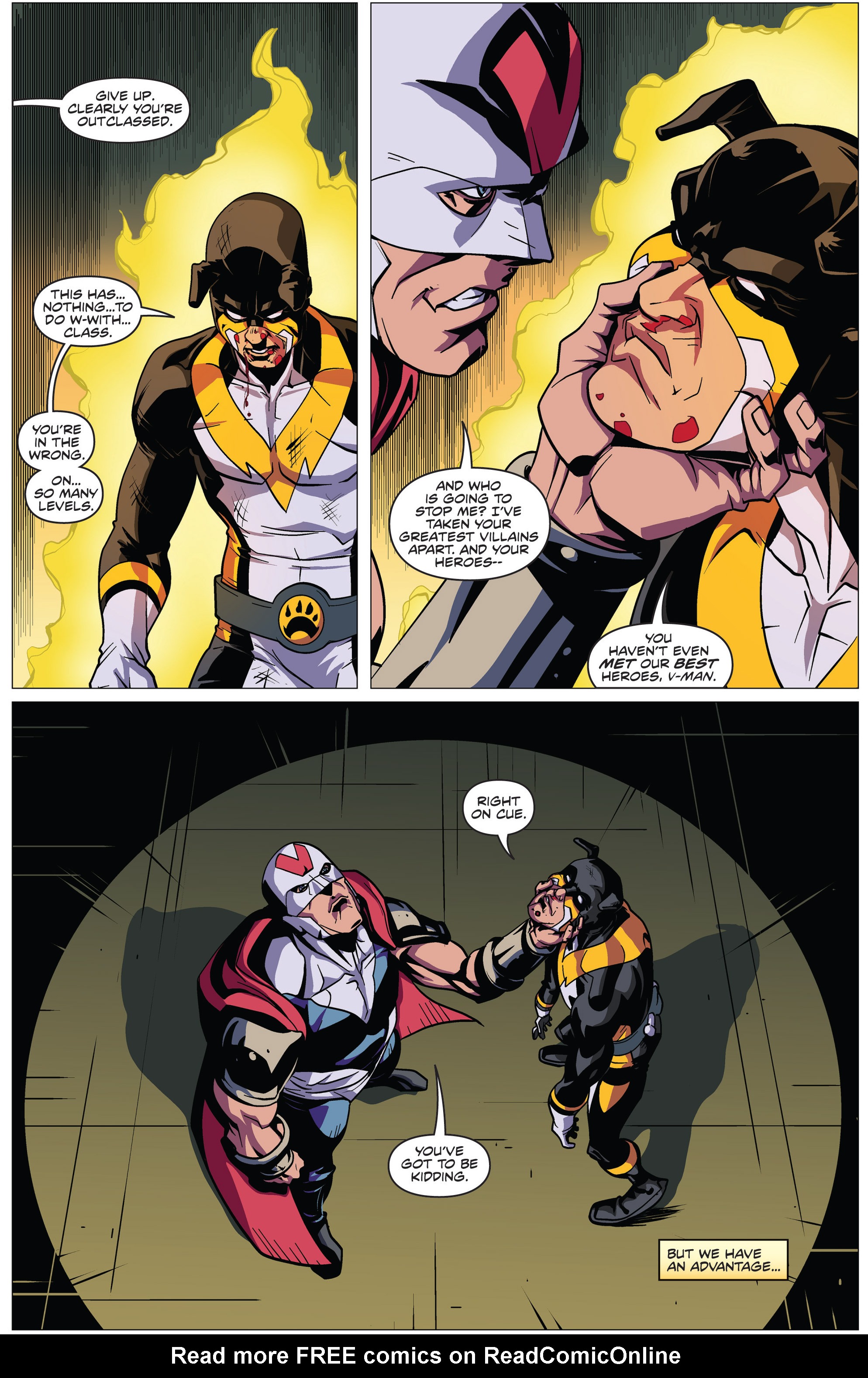 Read online Actionverse comic -  Issue #4 - 9