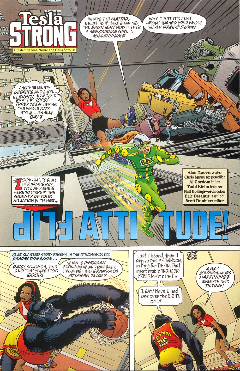 Read online Tom Strong comic -  Issue #9 - 17