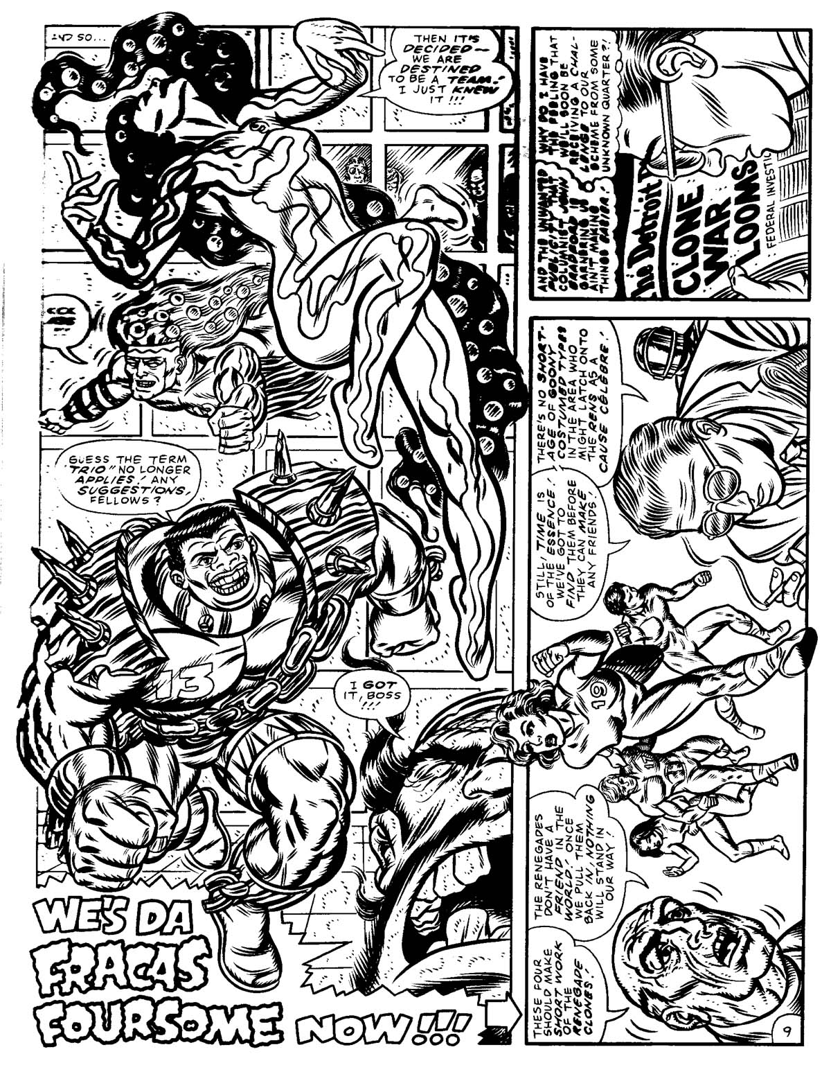 Read online Don Simpson's Bizarre Heroes comic -  Issue #2 - 11