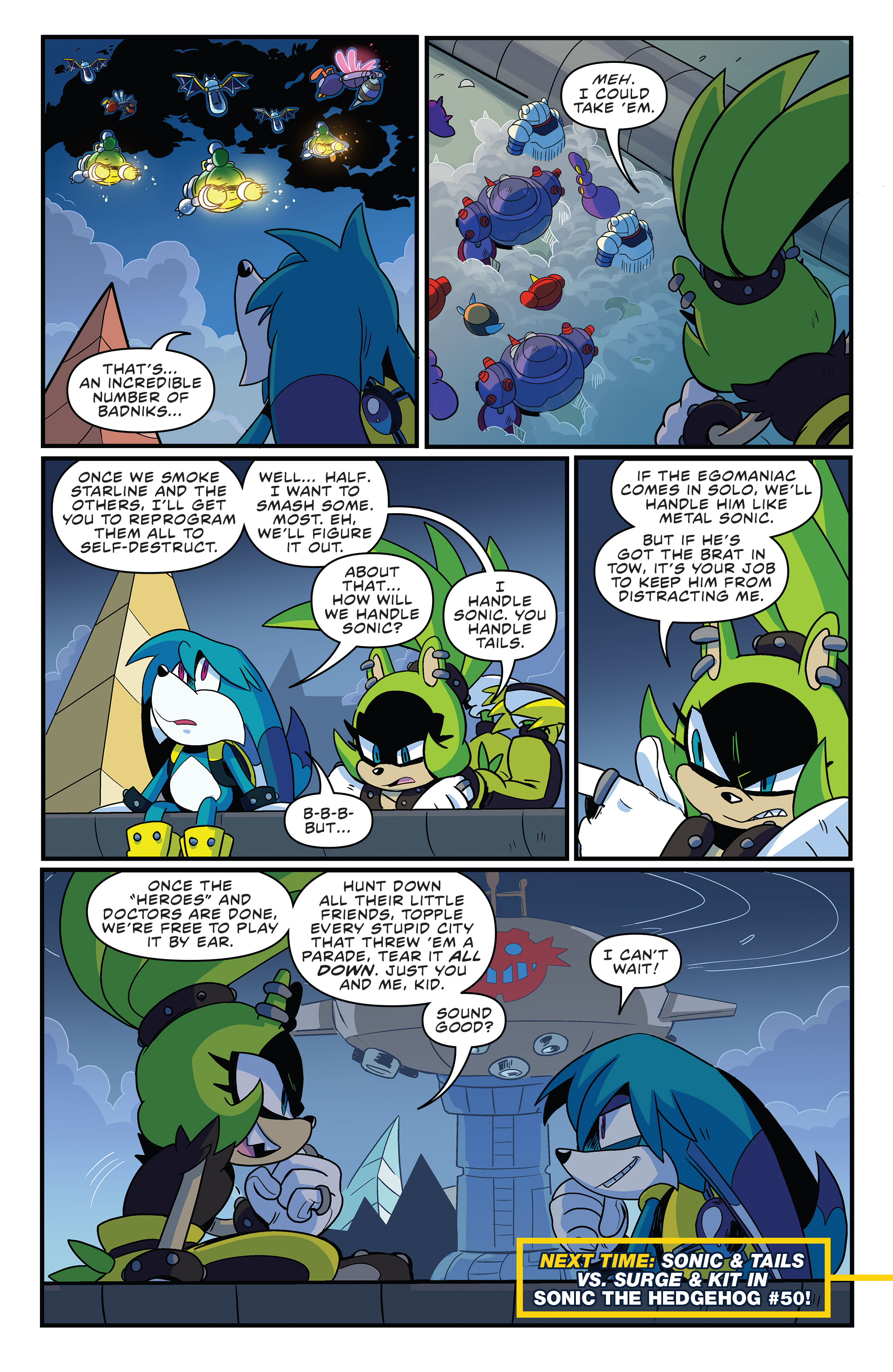 Read online Sonic the Hedgehog: Imposter Syndrome comic -  Issue #4 - 24
