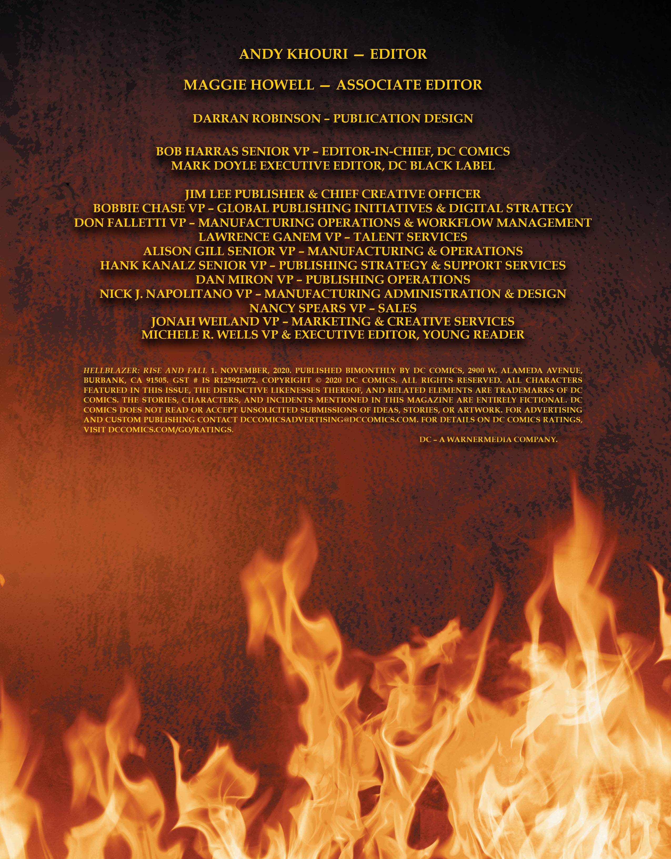 Read online Hellblazer: Rise and Fall comic -  Issue #1 - 50