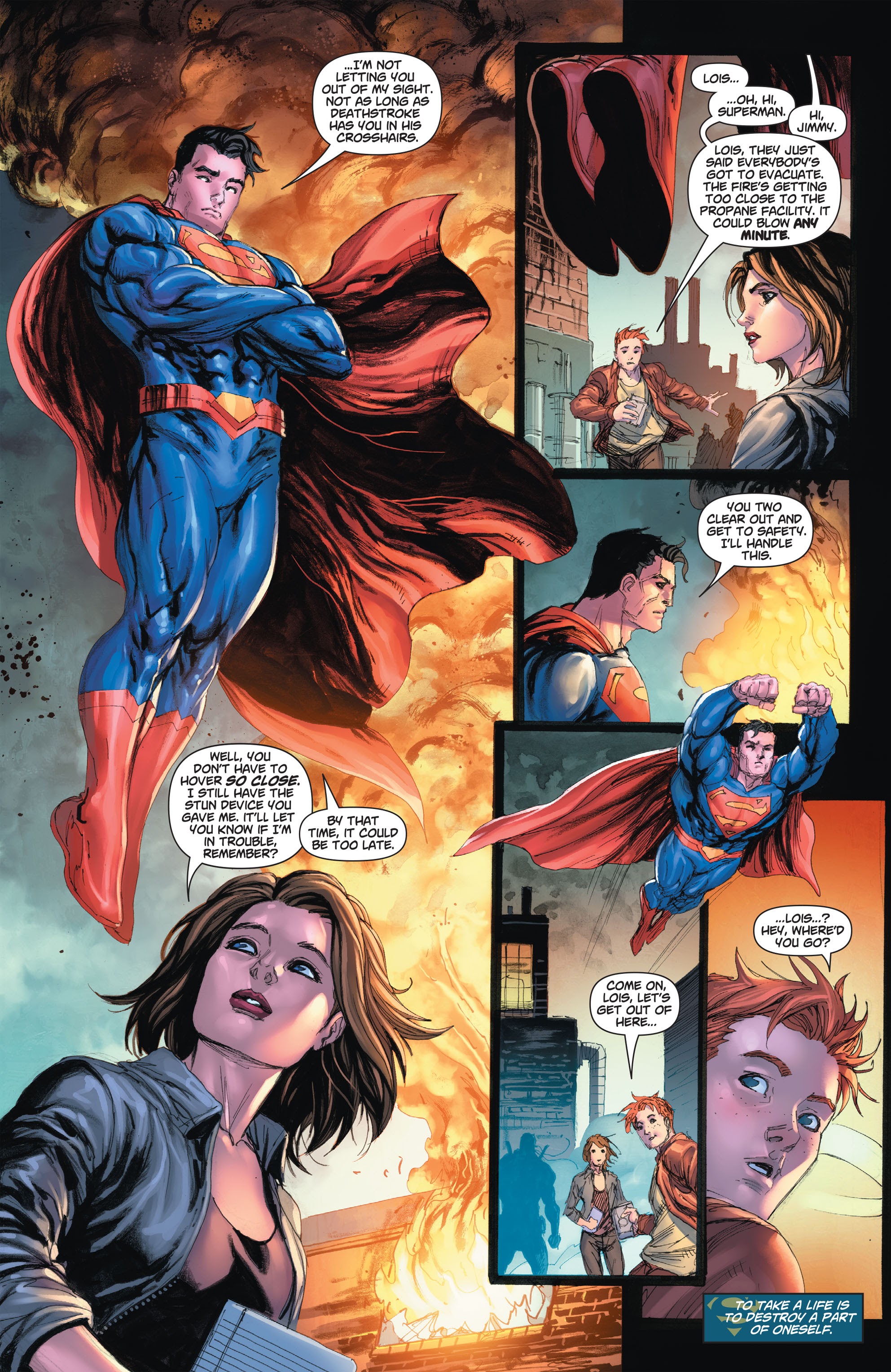 Read online Superman: Rebirth Deluxe Edition comic -  Issue # TPB 3 (Part 2) - 21