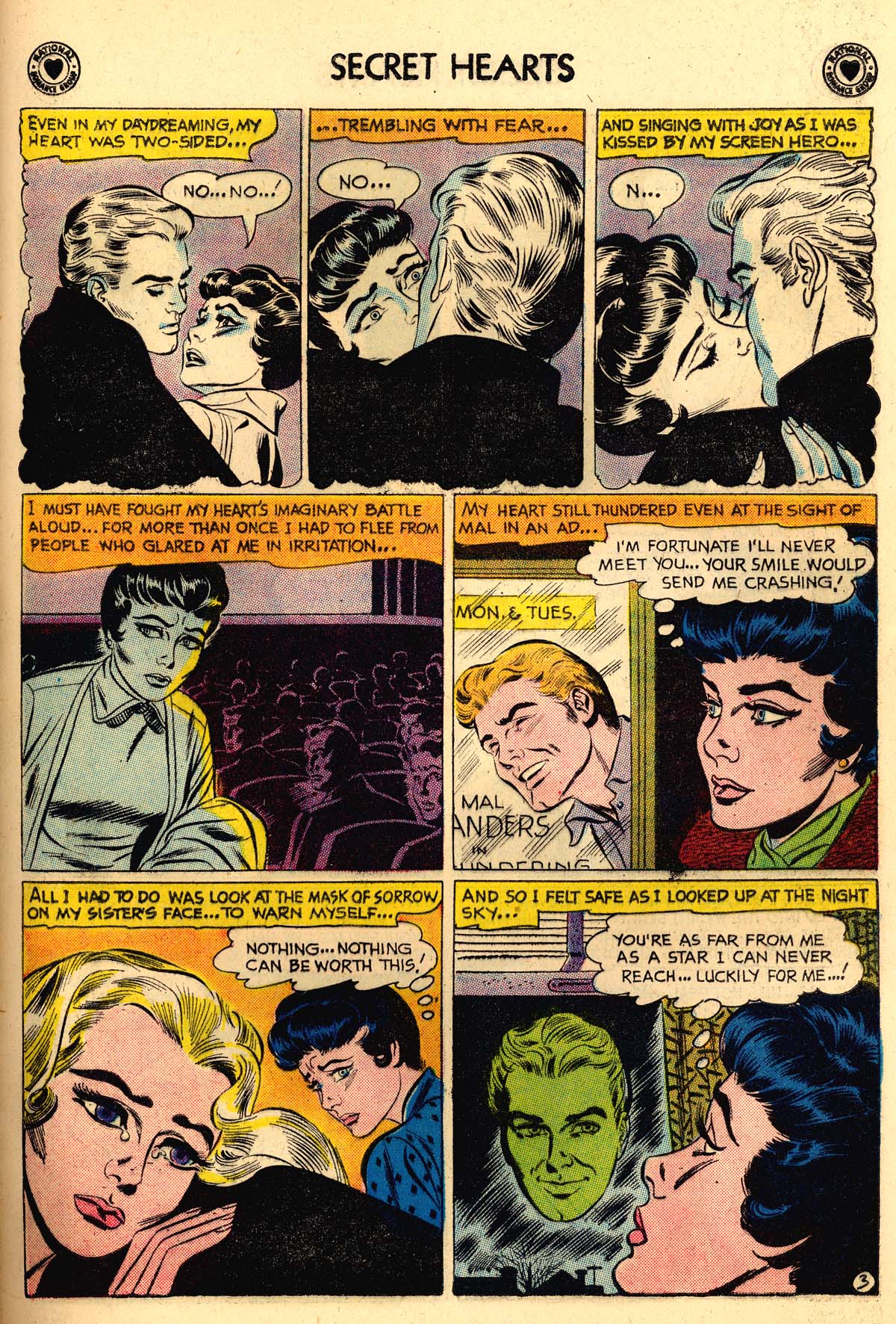 Read online Secret Hearts comic -  Issue #56 - 29