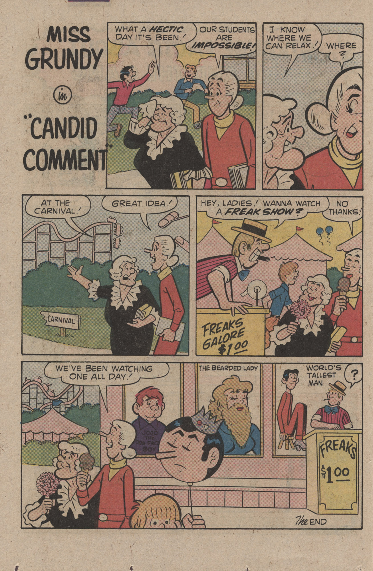Read online Archie's Joke Book Magazine comic -  Issue #276 - 14