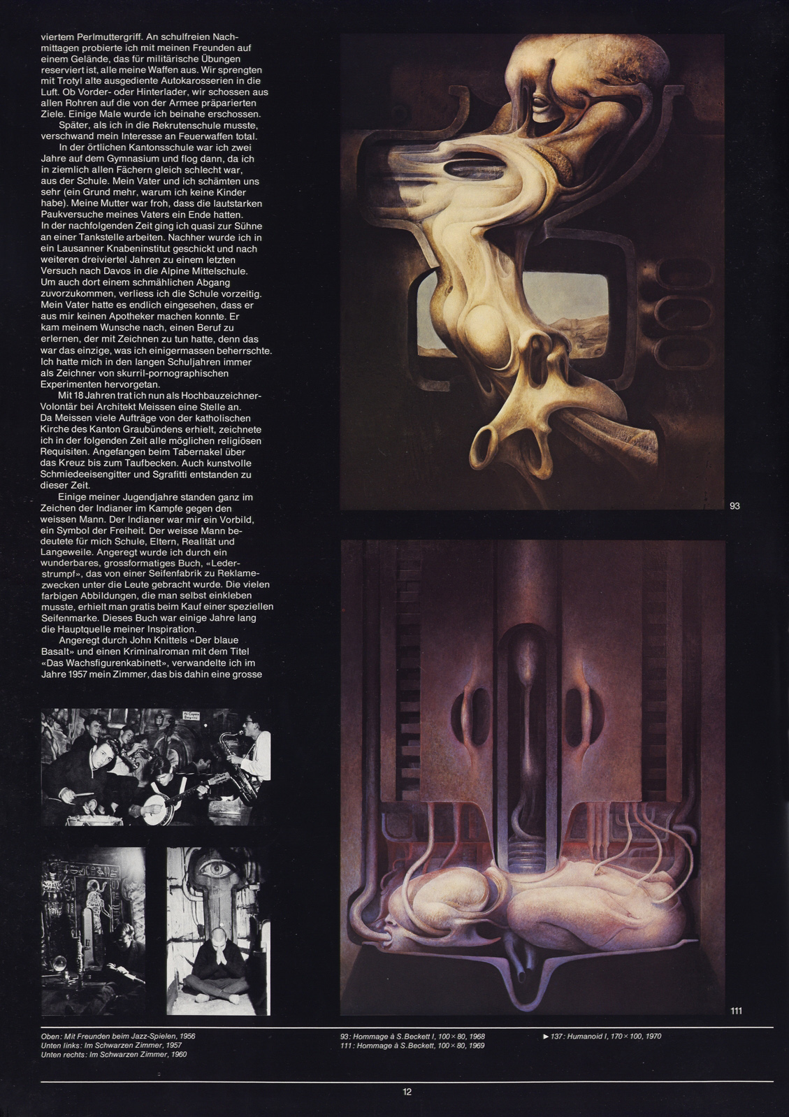 Read online H.R.Giger's Necronomicon comic -  Issue # TPB - 14