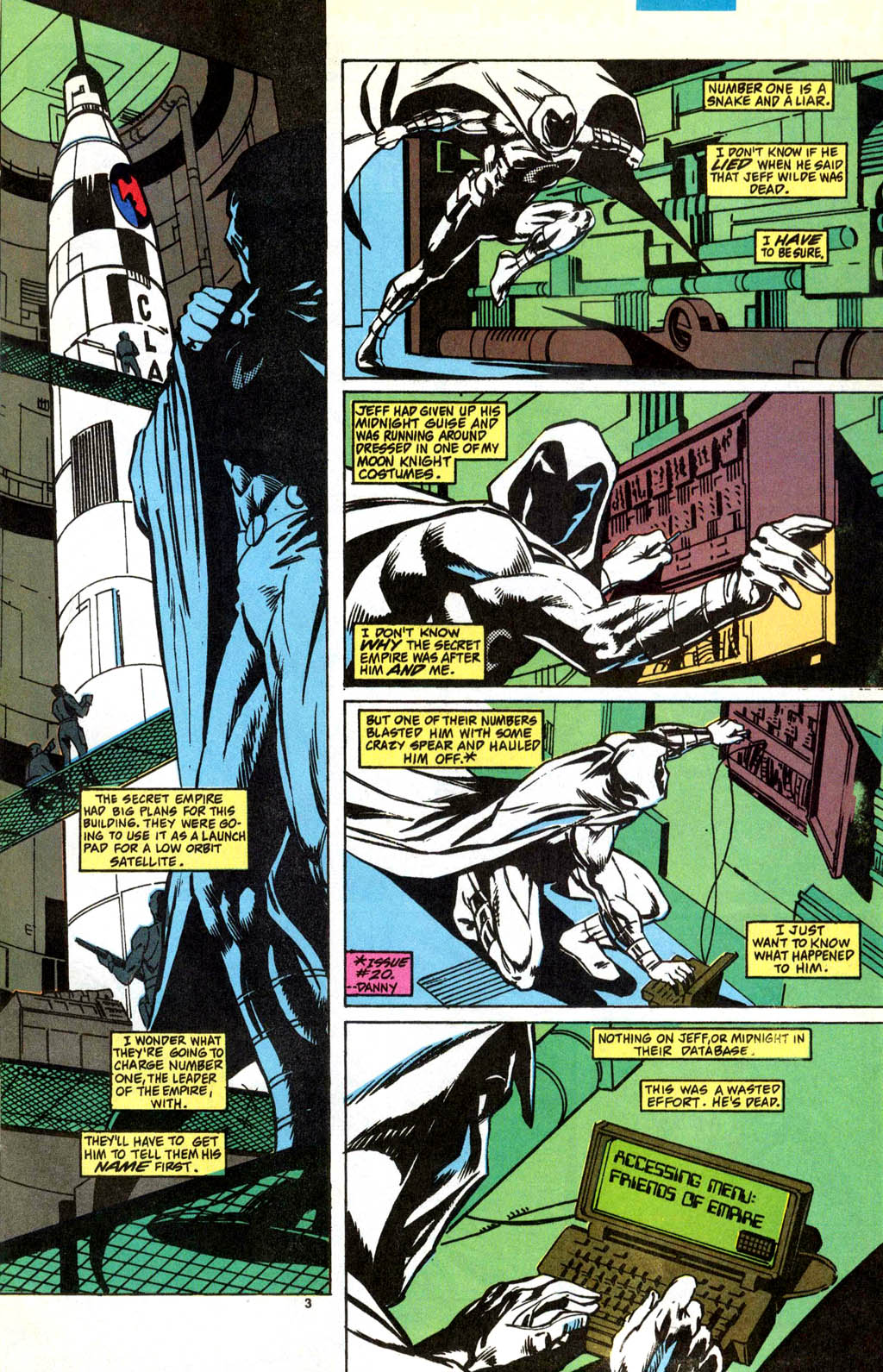 Read online Marc Spector: Moon Knight comic -  Issue #22 - 4