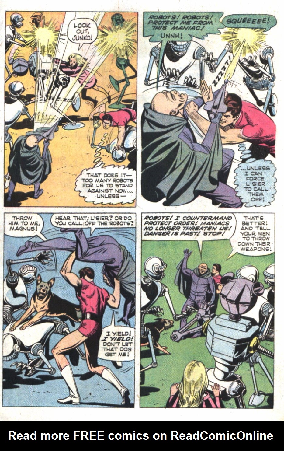 Read online Magnus, Robot Fighter 4000 AD comic -  Issue #39 - 31