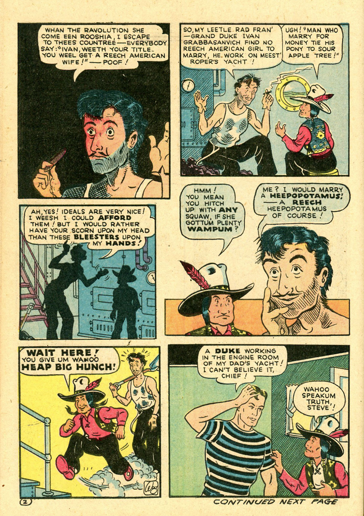 Read online Famous Funnies comic -  Issue #115 - 54