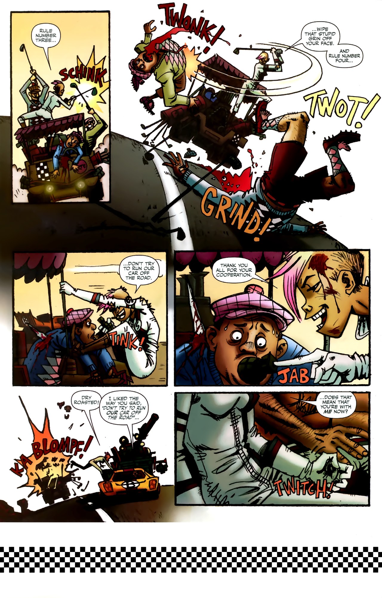 Read online Tank Girl: Skidmarks comic -  Issue #1 - 18
