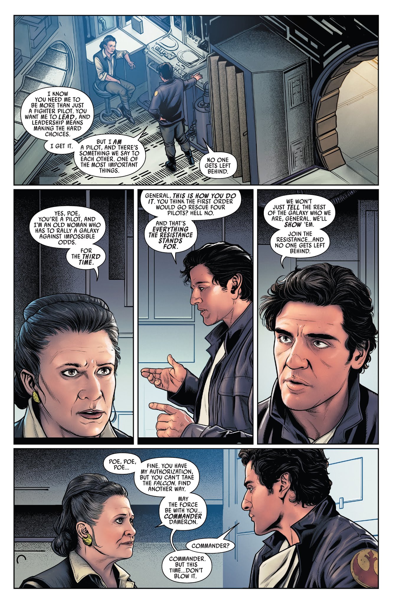 Read online Star Wars: Poe Dameron comic -  Issue #31 - 5