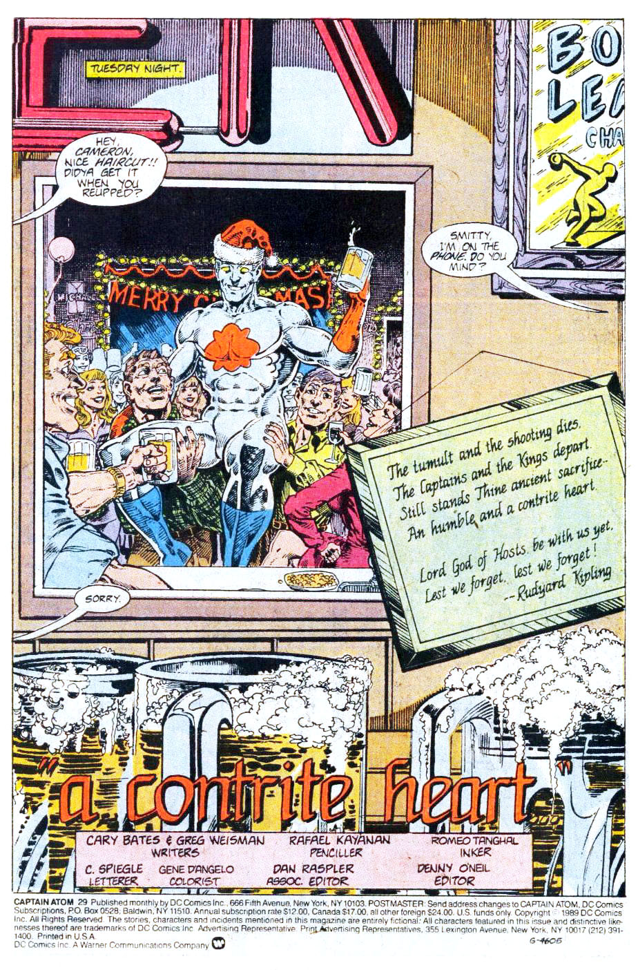Read online Captain Atom (1987) comic -  Issue #29 - 2