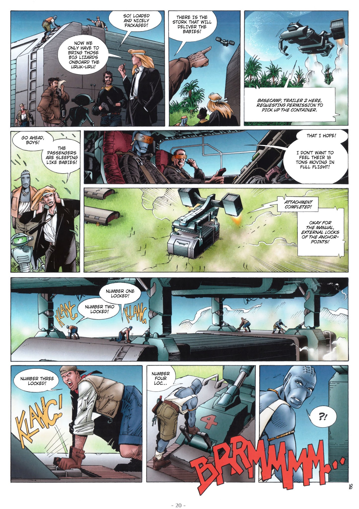 Read online Aquablue comic -  Issue #8 - 20