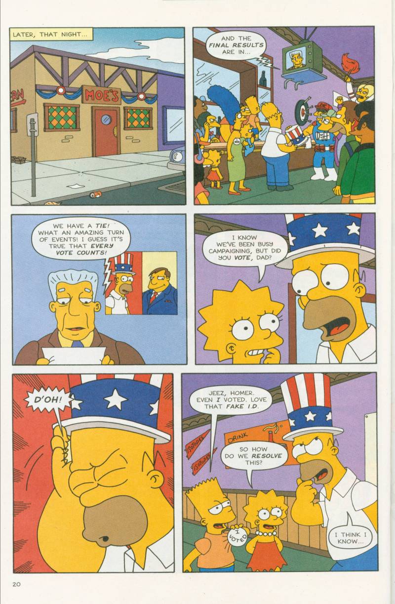 Read online Simpsons Comics comic -  Issue #58 - 21