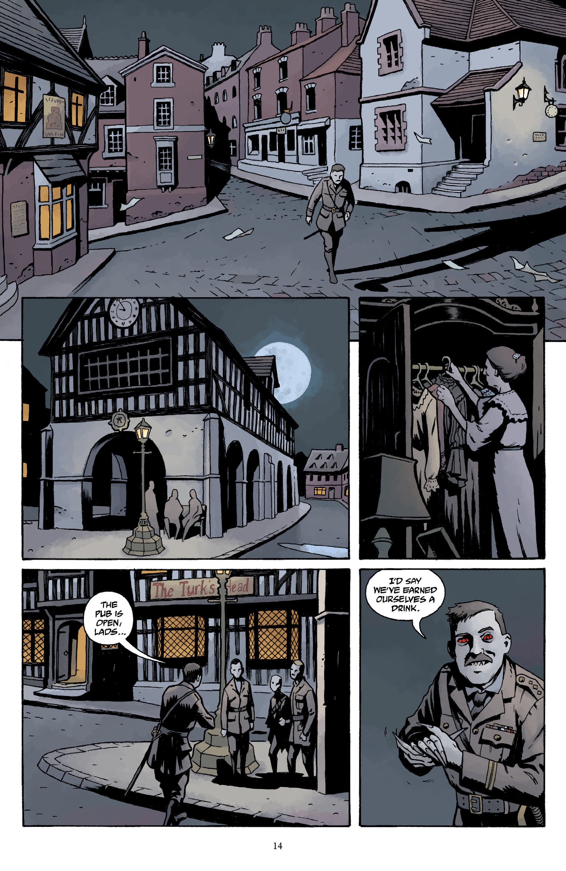 Read online Baltimore Volume 3: A Passing Stranger and Other Stories comic -  Issue # Full - 16