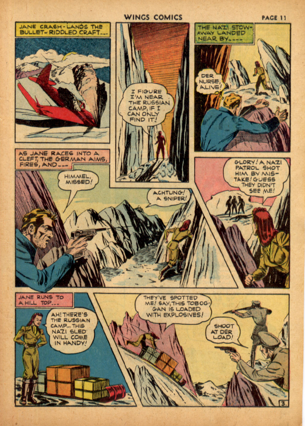 Read online Wings Comics comic -  Issue #16 - 13