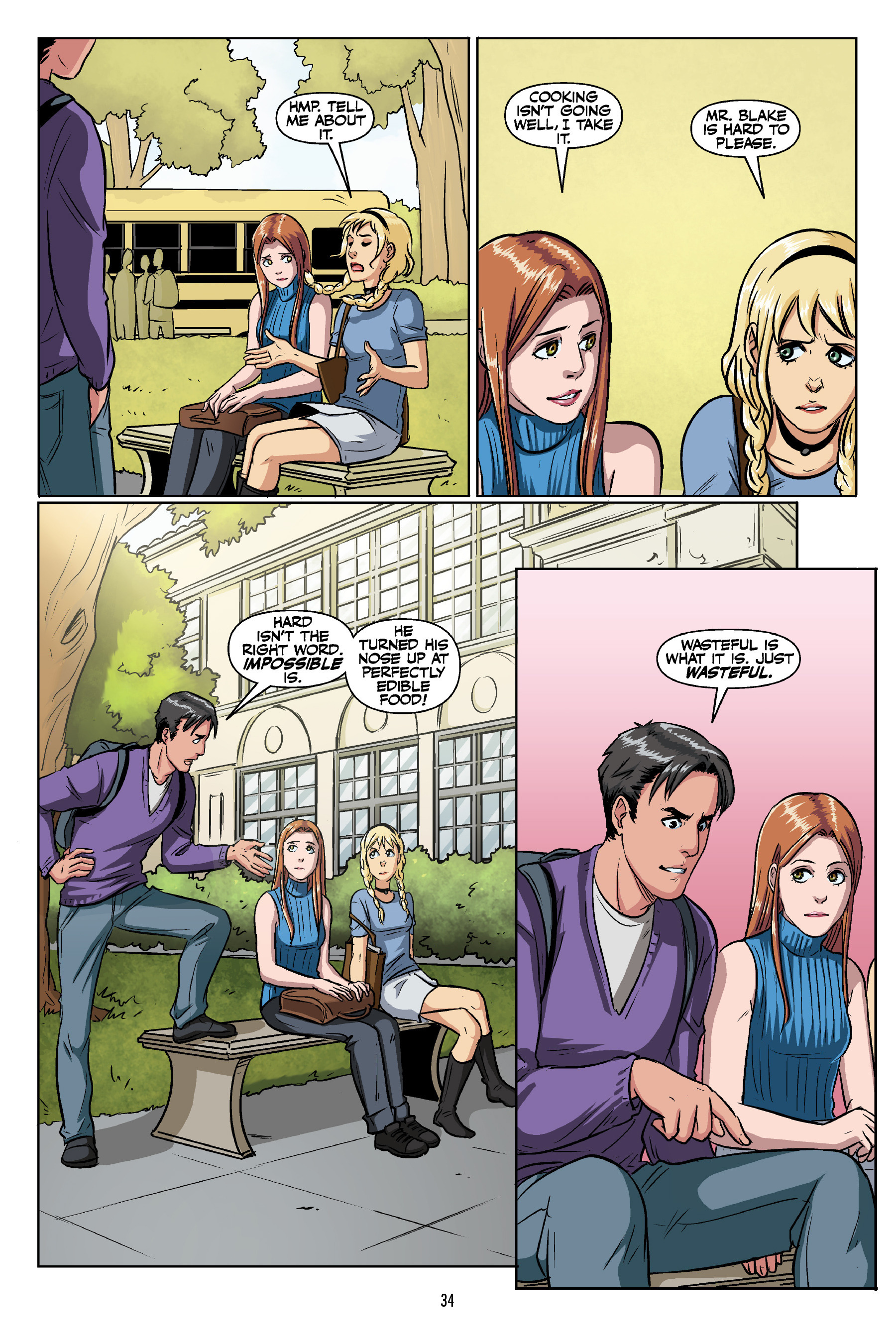 Read online Buffy: The High School Years - Glutton For Punishment comic -  Issue # Full - 34