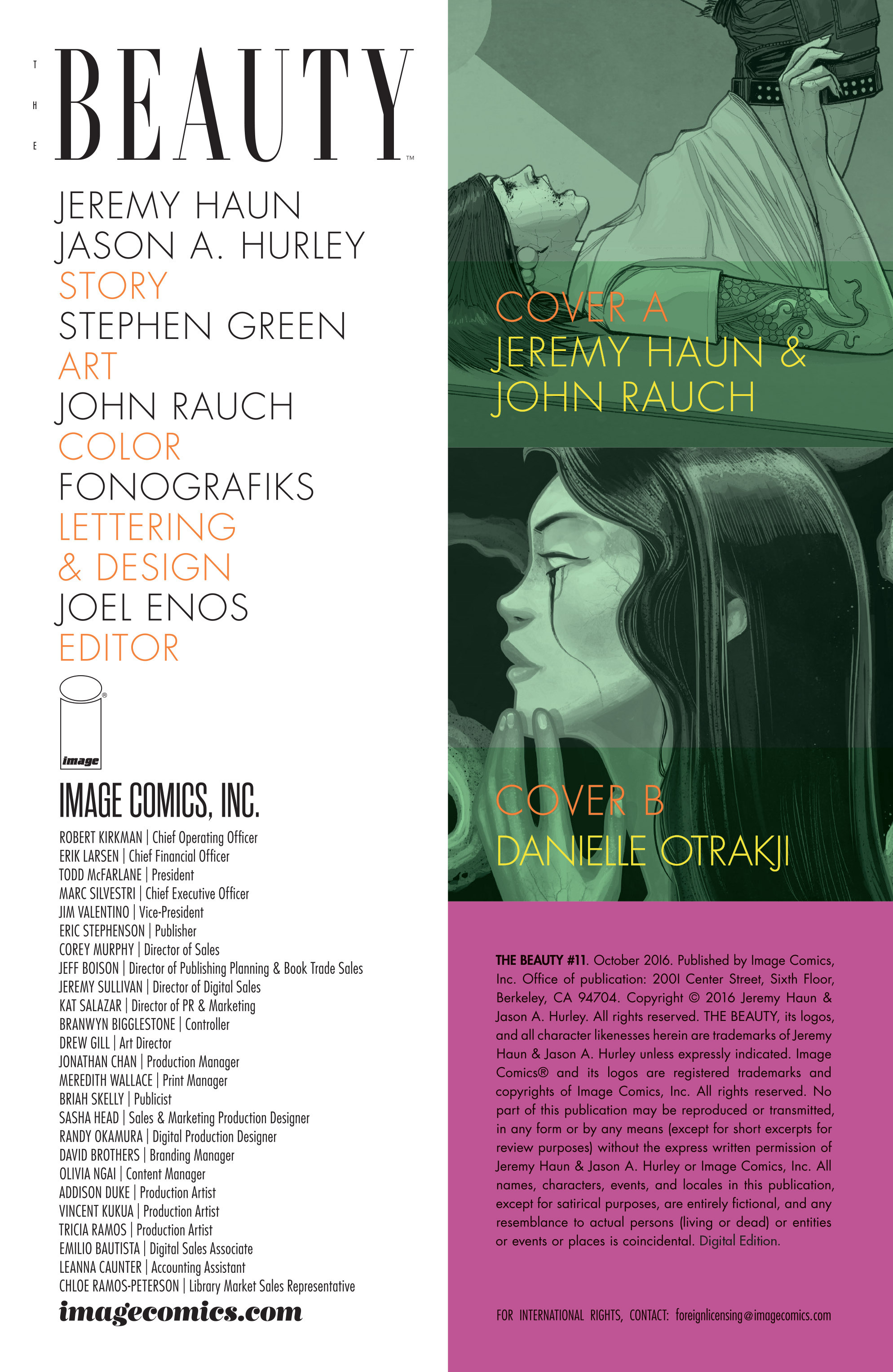 Read online The Beauty comic -  Issue #11 - 2