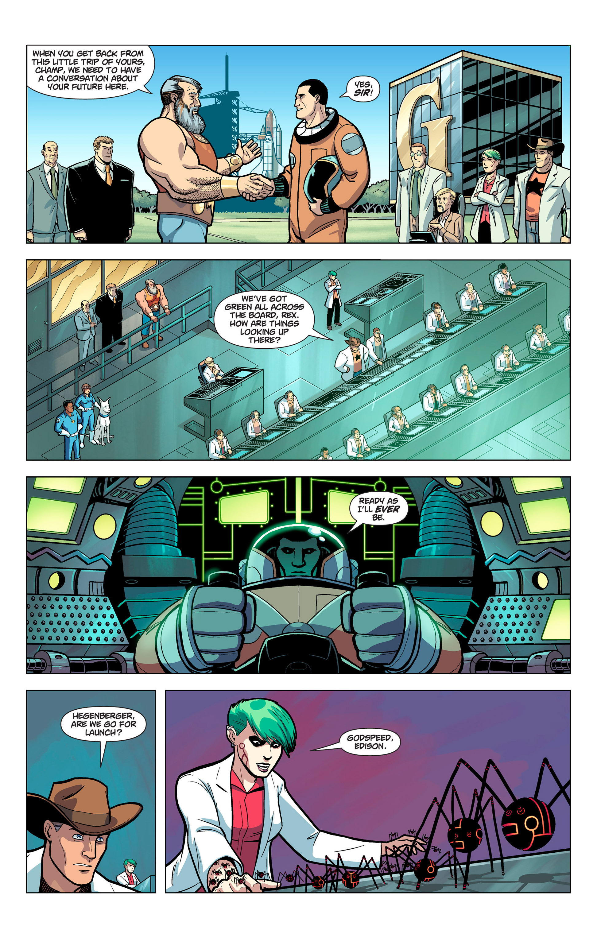 Read online Edison Rex comic -  Issue #7 - 11