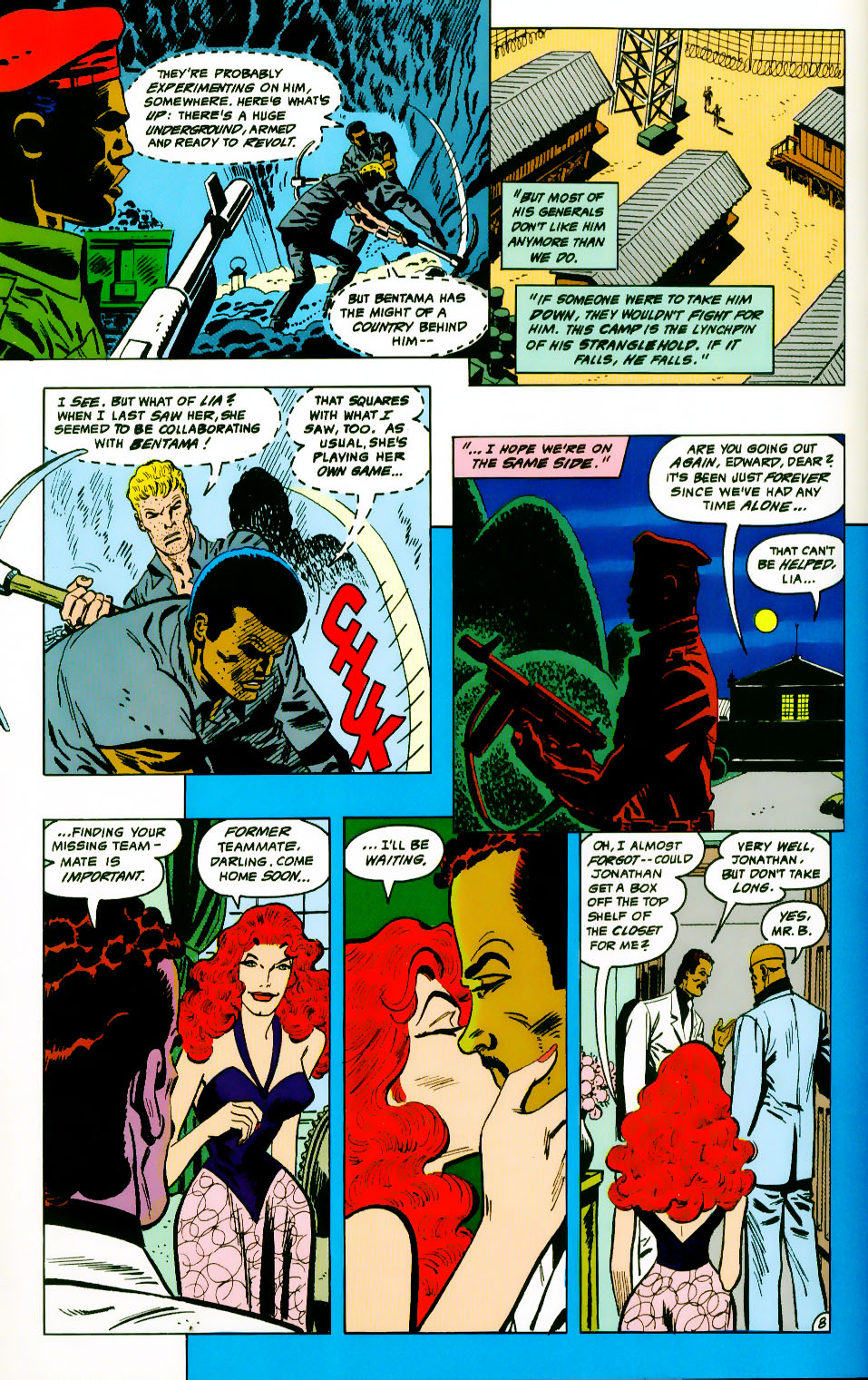 Read online The Outsiders (1985) comic -  Issue #12 - 9